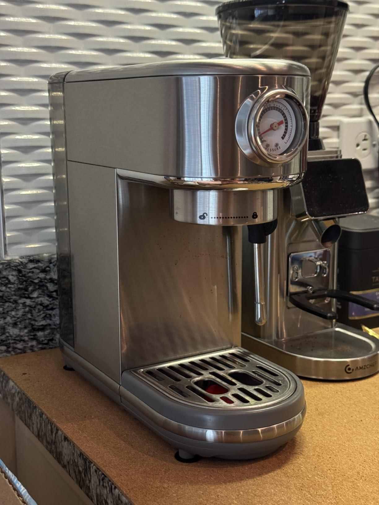 atatix Espresso Machine with Milk Frother, 20 Bar Pressure Espresso Maker customer photo 1