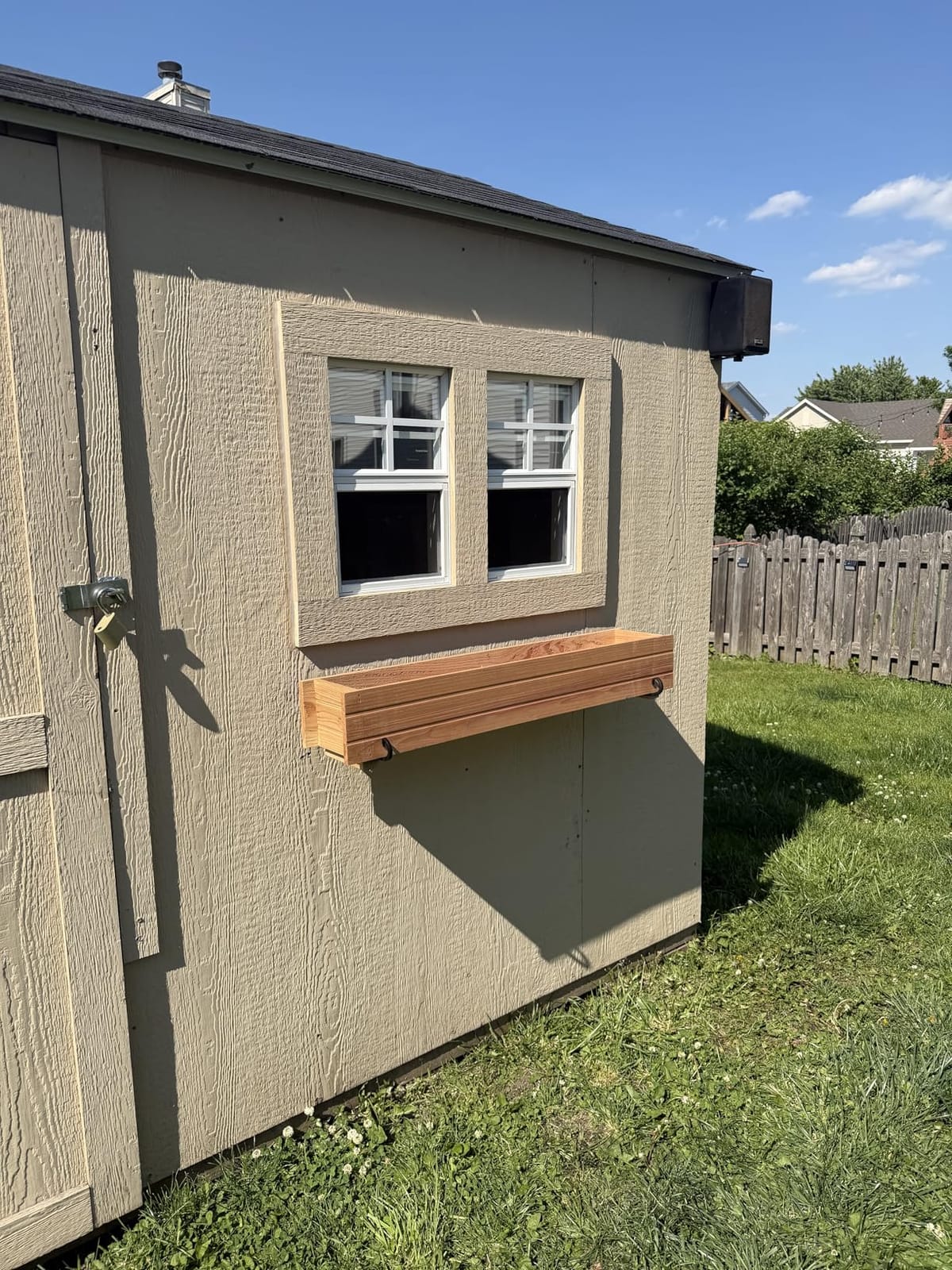 2 Pack Shed Windows, Chicken Coop Windows, 12