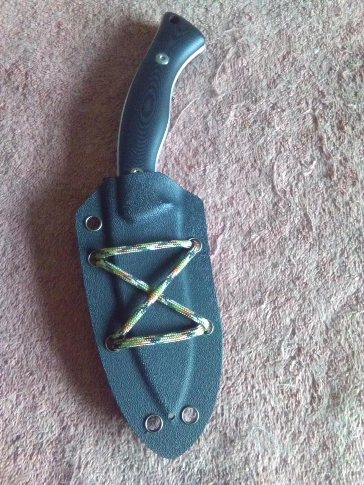 REAT Fixed Blade Knife with Kydex Sheath, 4