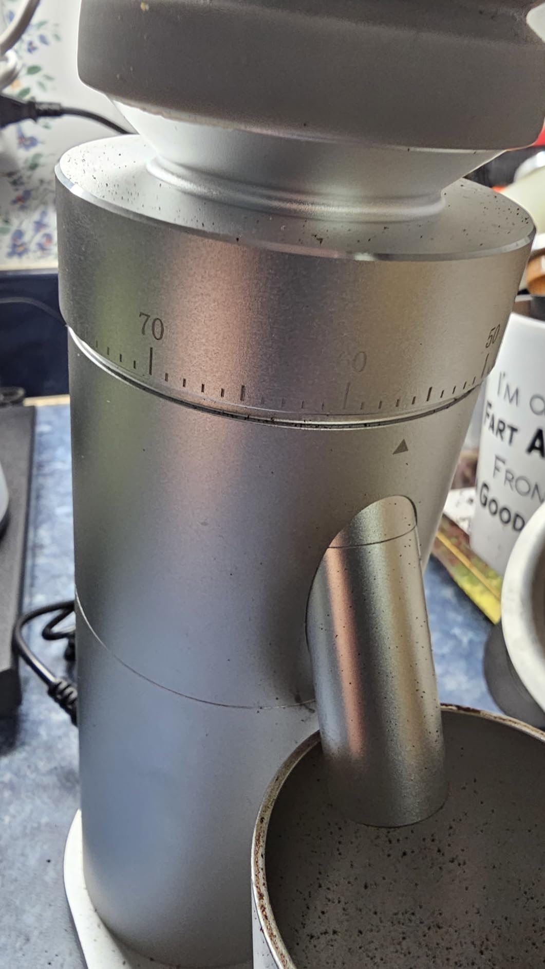 Gen 4 Electric Burr Coffee Grinder, Single Dose, Espresso, Black | Magnetic dosing cup, anti-static design and compact quiet workflow customer photo 1