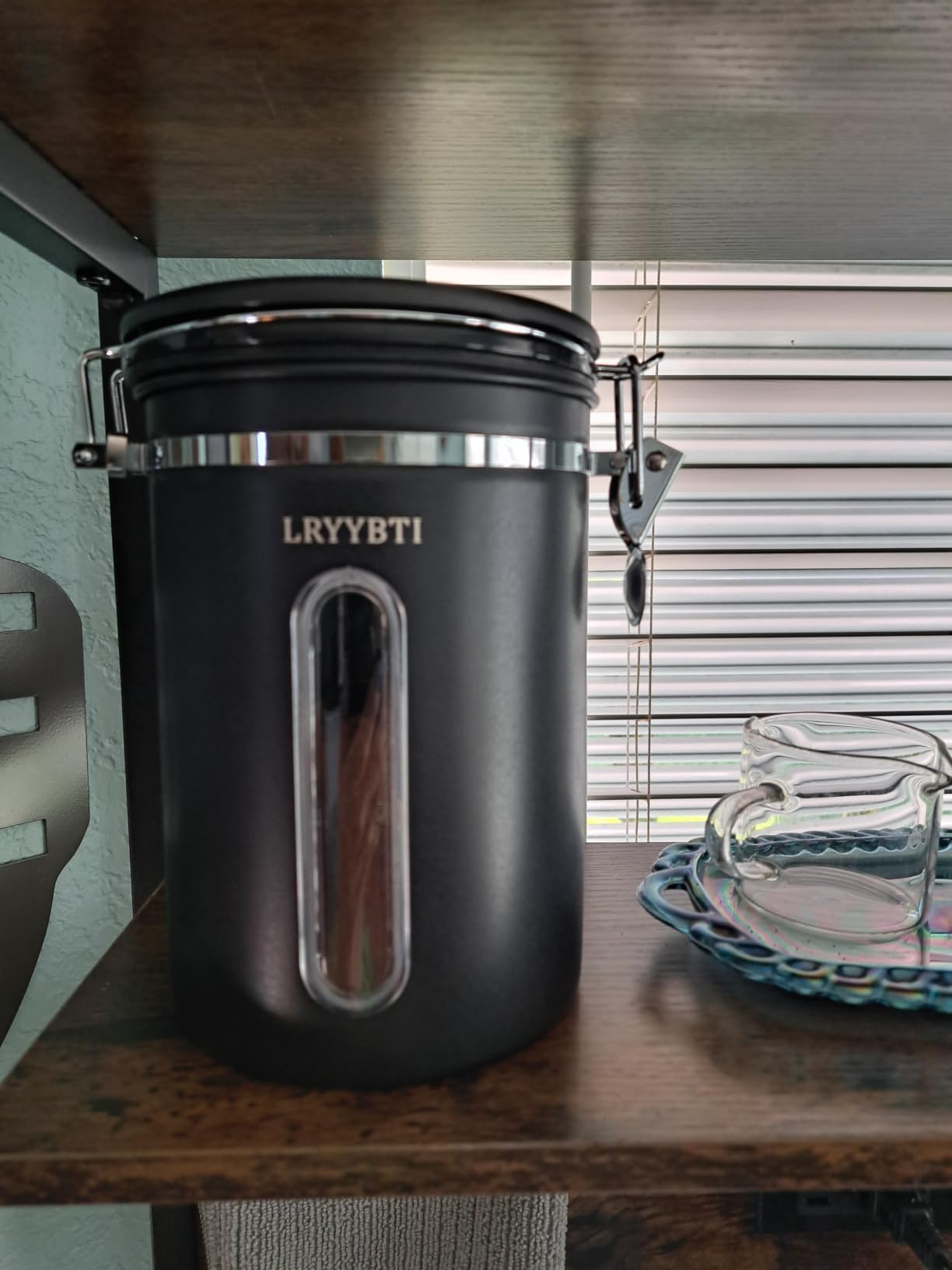Coffee Canisters with Window,Airtight Coffee Container, 22oz customer photo 1