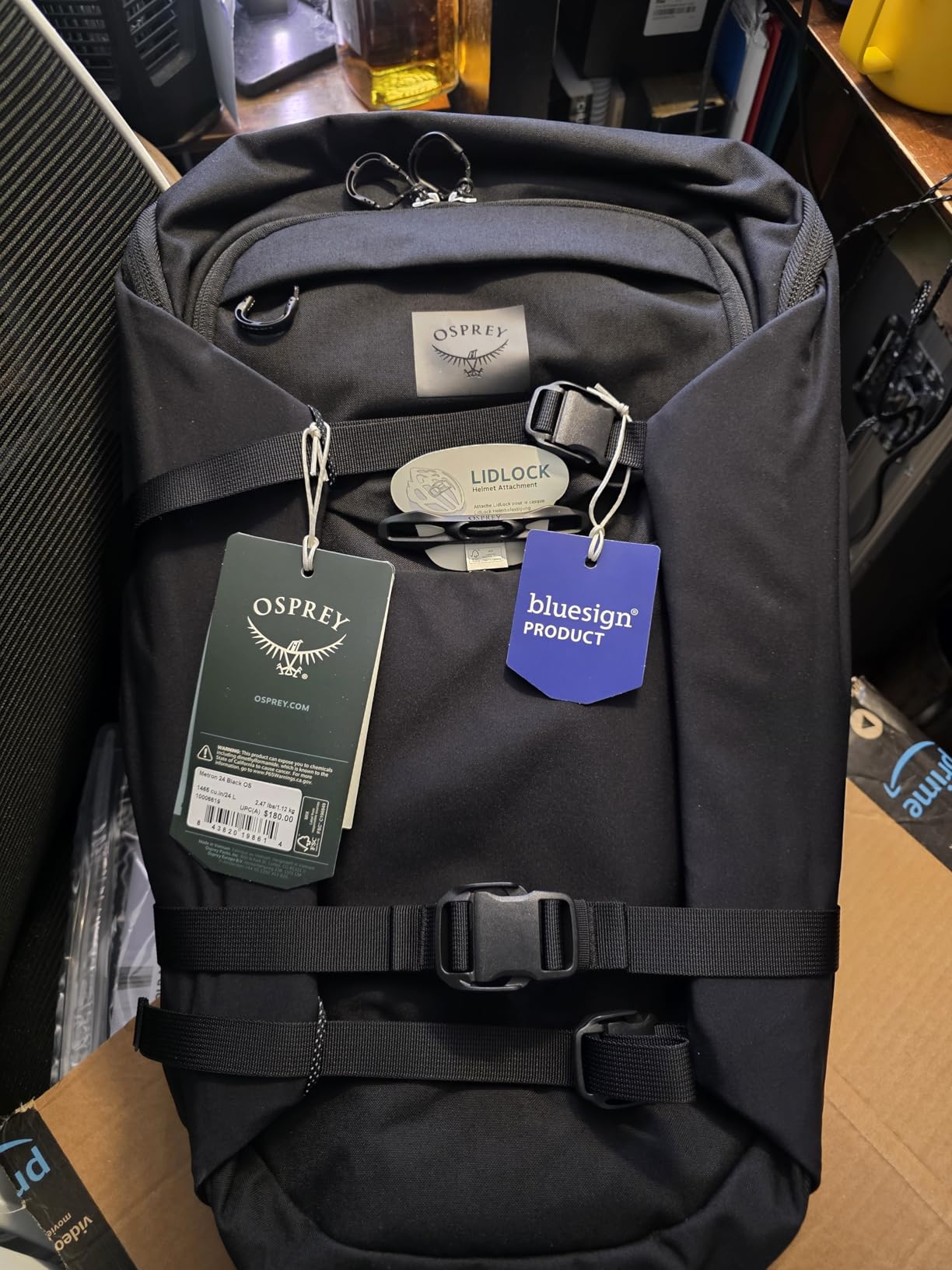 Osprey Metron 24L Commuter Bike Backpack, Black OS customer photo 1