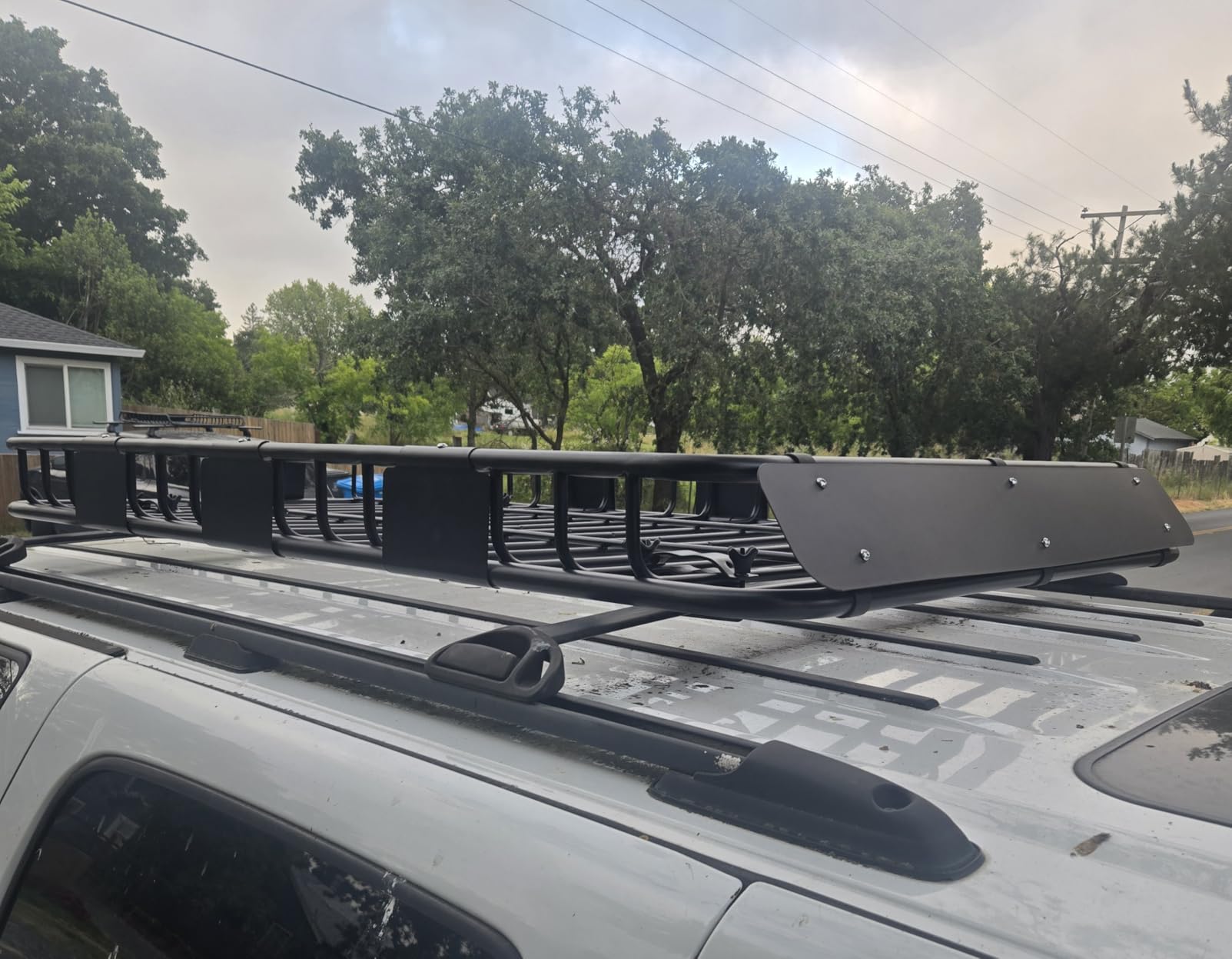 WEIZE Folding Hitch Mount Cargo Carrier 60