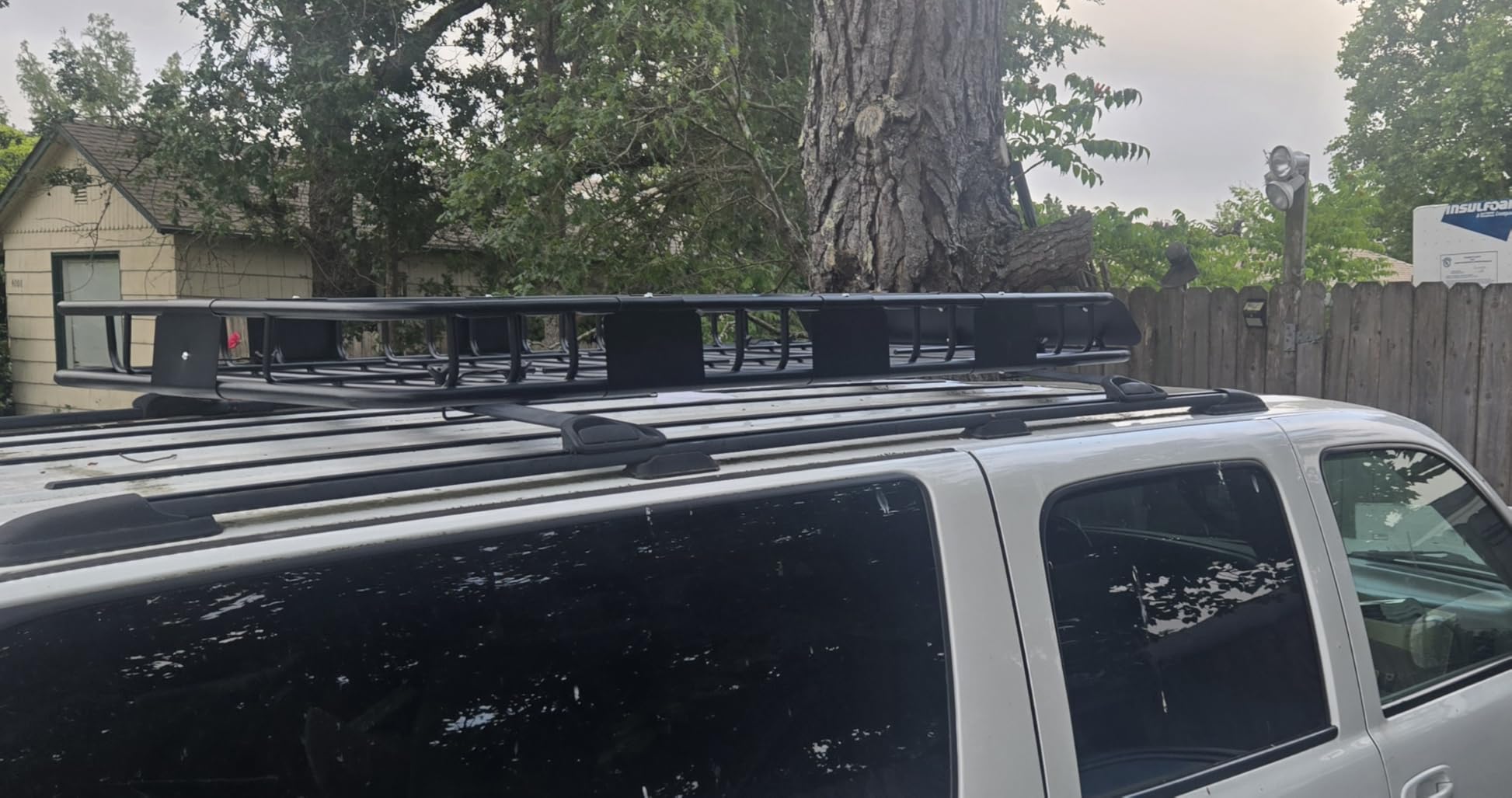 WEIZE Folding Hitch Mount Cargo Carrier 60