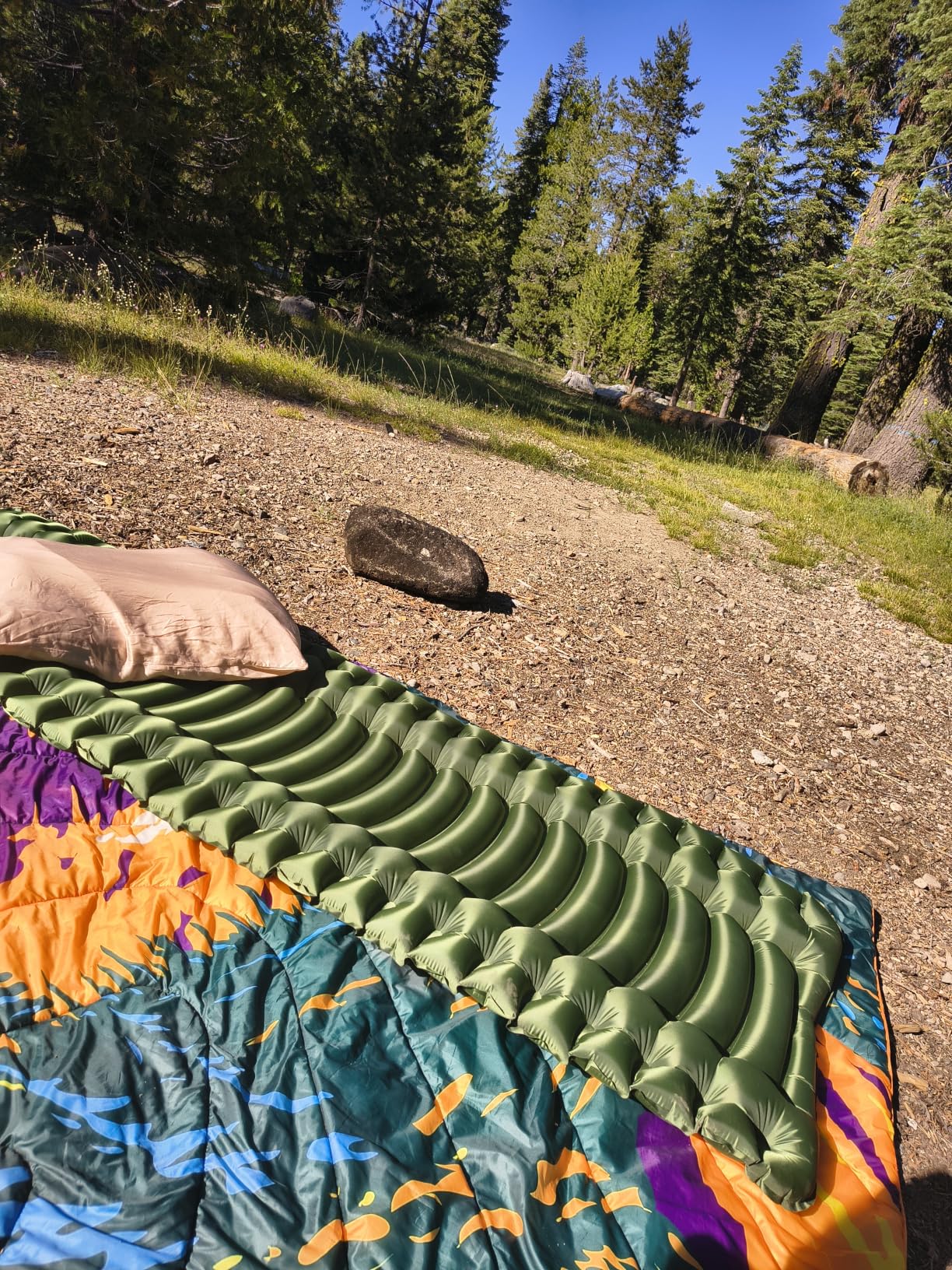 Gear Doctors Ether 17.5oz Ultralight Camping Sleeping Pad - Backpacking Air Mattress customer photo 2
