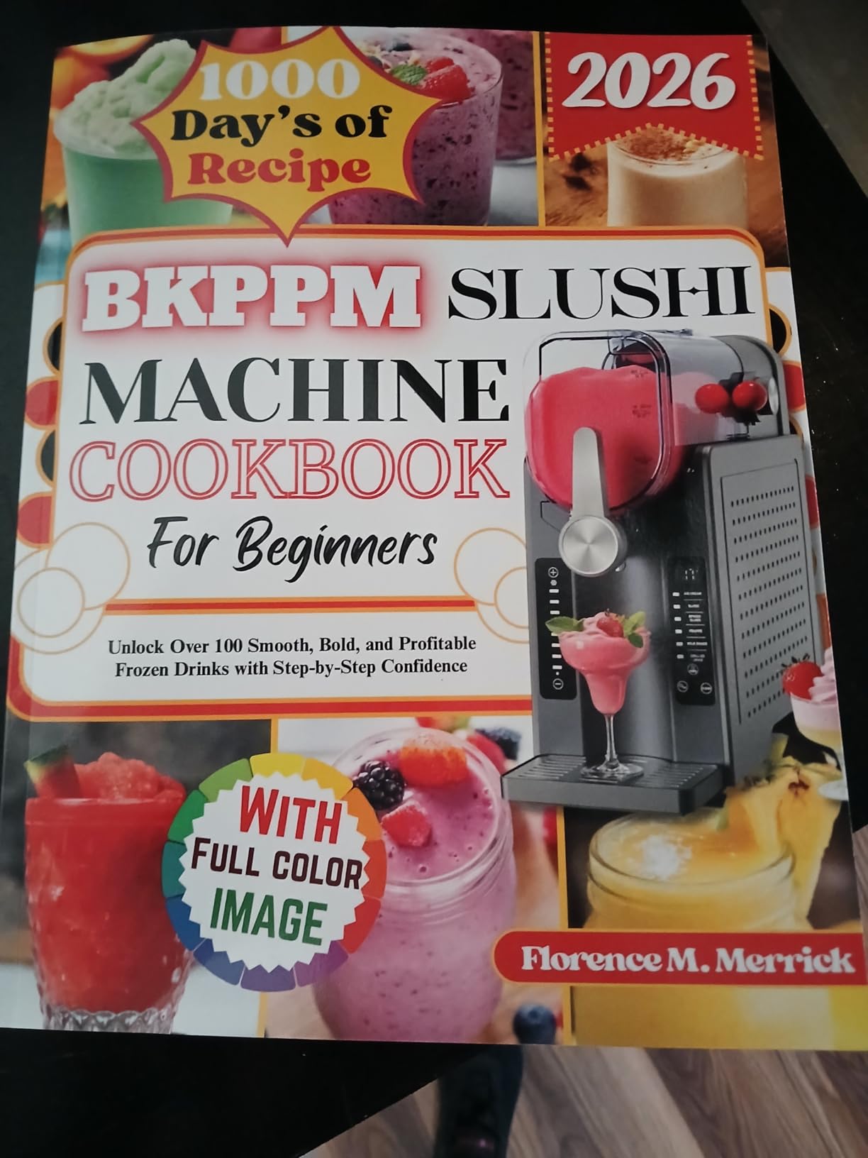 BKPPM Slushie Machine: No Ice Needed Slushy Machine for Home, 6 Preset, Real-Time Temp Display, Auto-Clean | Frozen Margaritas, Cocktails, Frappes, Ice Cream, Smoothies, Milkshakes customer photo 1