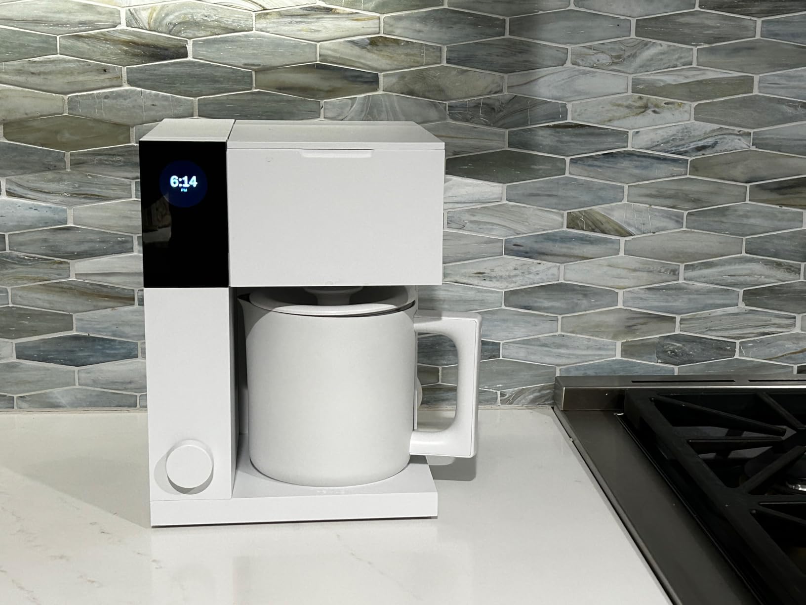 Fellow Aiden Precision Smart Drip Coffee Maker, 1-10 Cup, Thermal Carafe | Cold Brew Preset, App-Enabled Scheduling, Custom Brew Profiles, Bloom Cycle, Single Serve to Full Pot Brewing customer photo 1