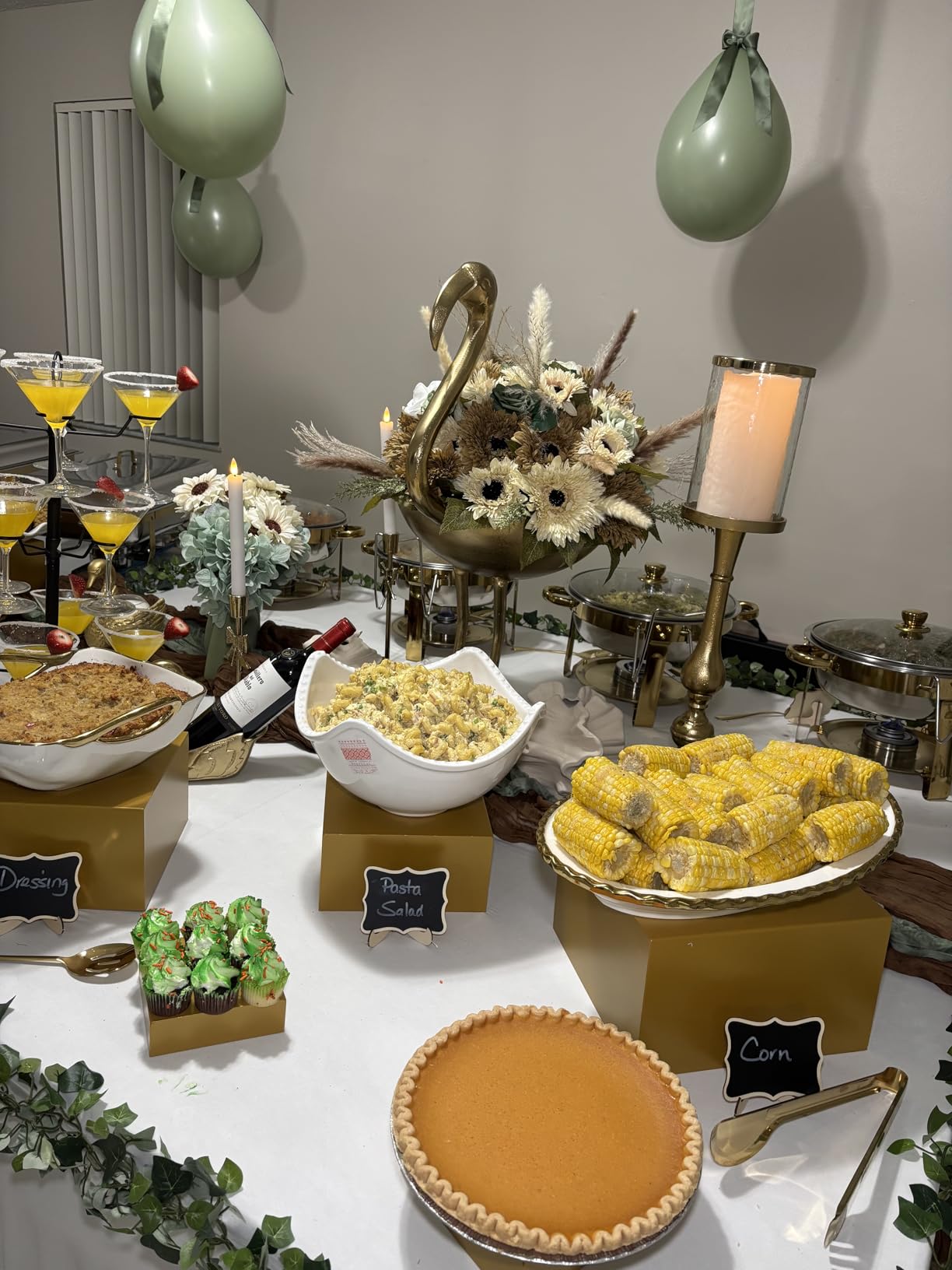 6 Pcs Metal Food Risers, Buffet Table Display Stand for Dessert/Catering, Food Display Risers for Party, Dessert Table Display Set, Risers Display Stands (5 to 10IN, Matte black) customer photo 2