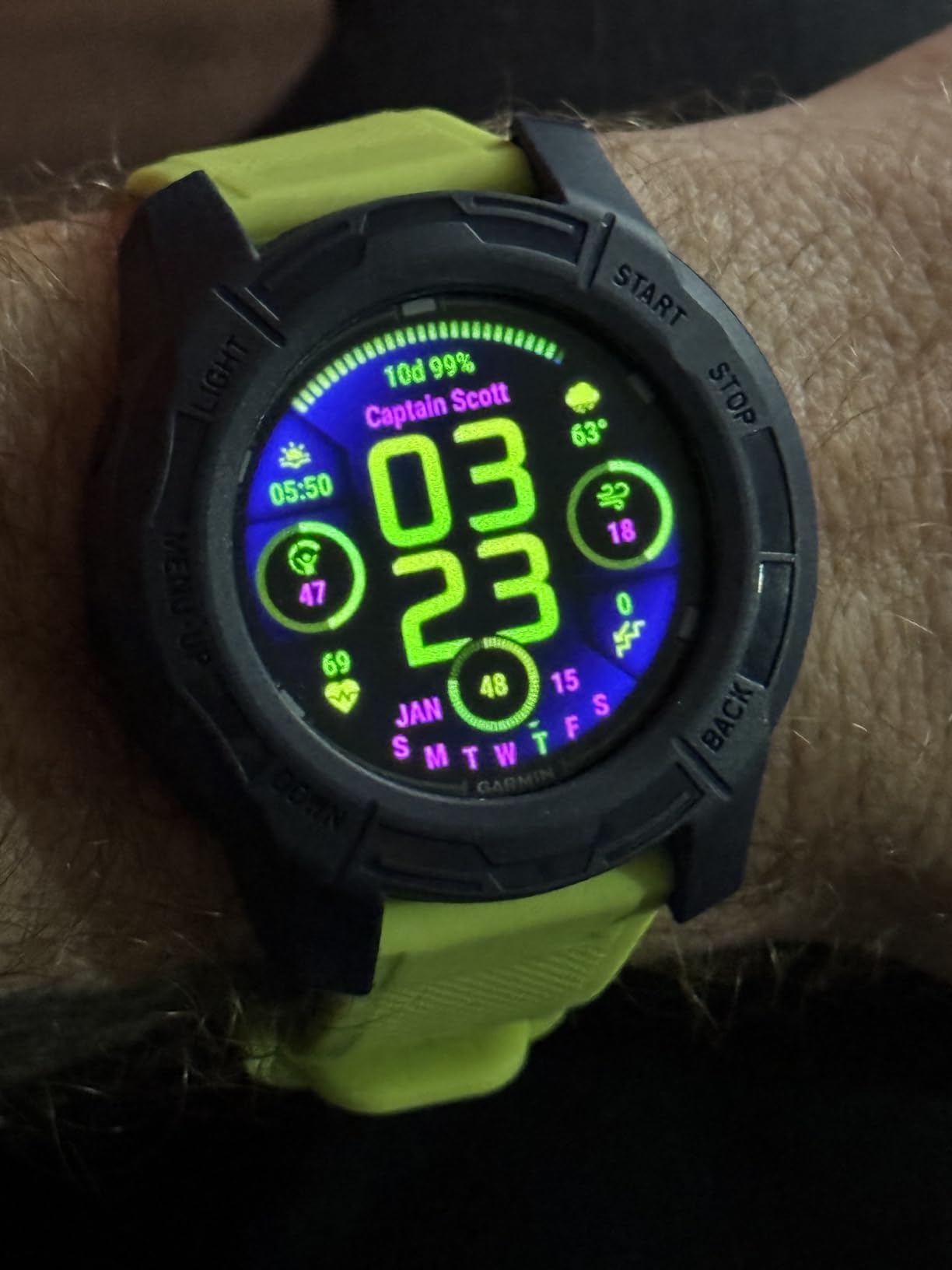 Garmin Descent G2, Watch-Style Dive Computer, 46mm, Black, AMOLED Display, Built for Diving, Multiple Dive Modes, Dive Log customer photo 1
