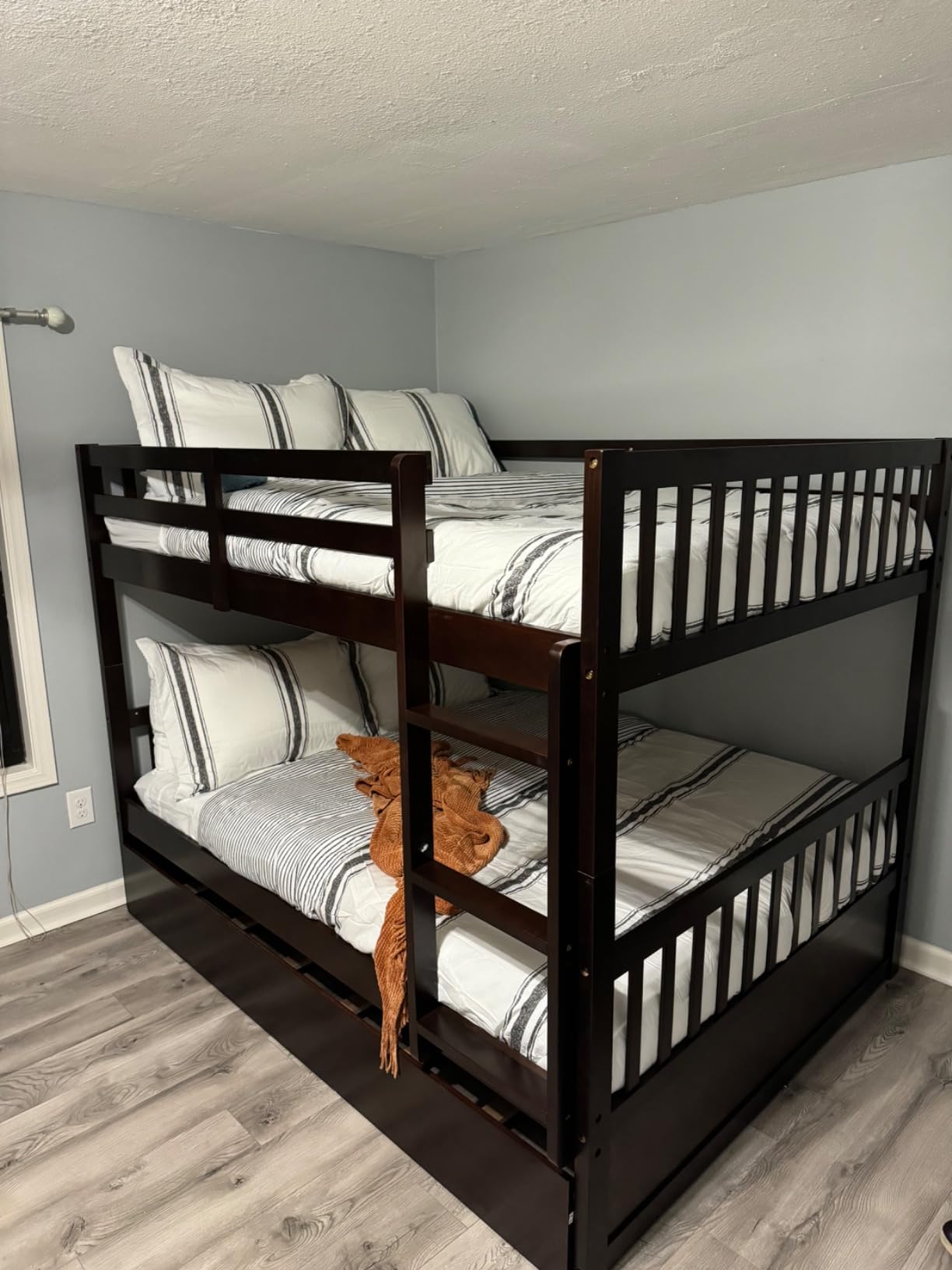 Full Over Full Bunk Bed with Trundle customer photo 1