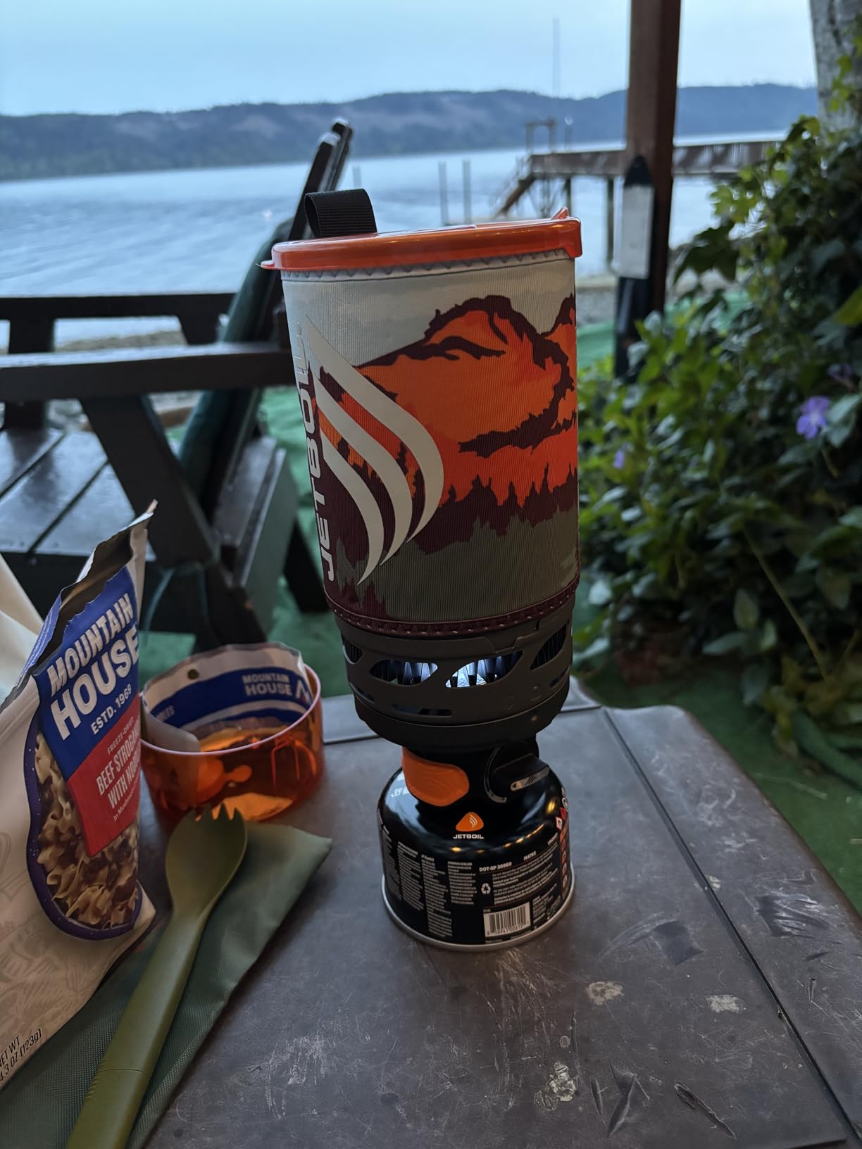 Jetboil Flash Portable Fast Boil Stove for Camping and Backpacking with 1-Step Auto Ignition customer photo 1