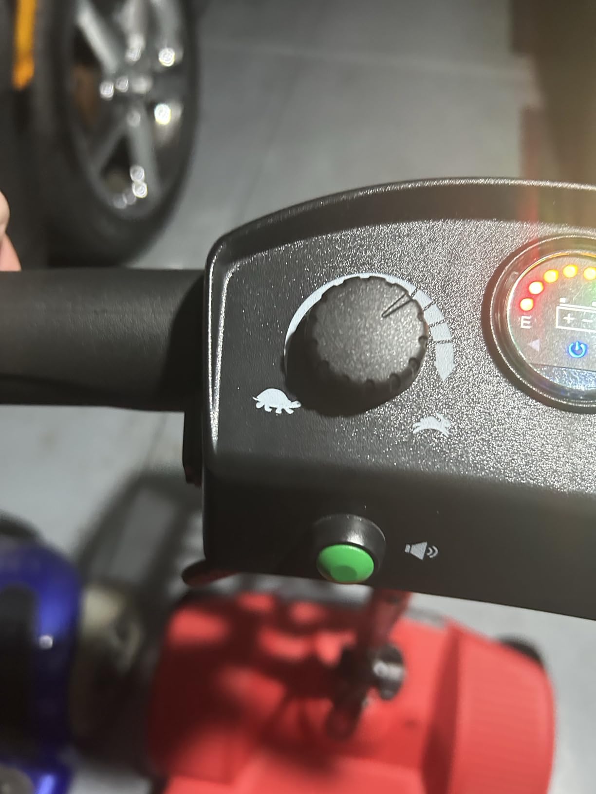 WAYCARE Mobility Scooter for Adults & Seniors, 330 lb, 15-Mile Range, Red | 4-Wheel Electric Mobility Scooter | 250W Motor | 330 lb Capacity | 15-Mile Range | 8-Inch Solid Tires | IPX4 customer photo 1