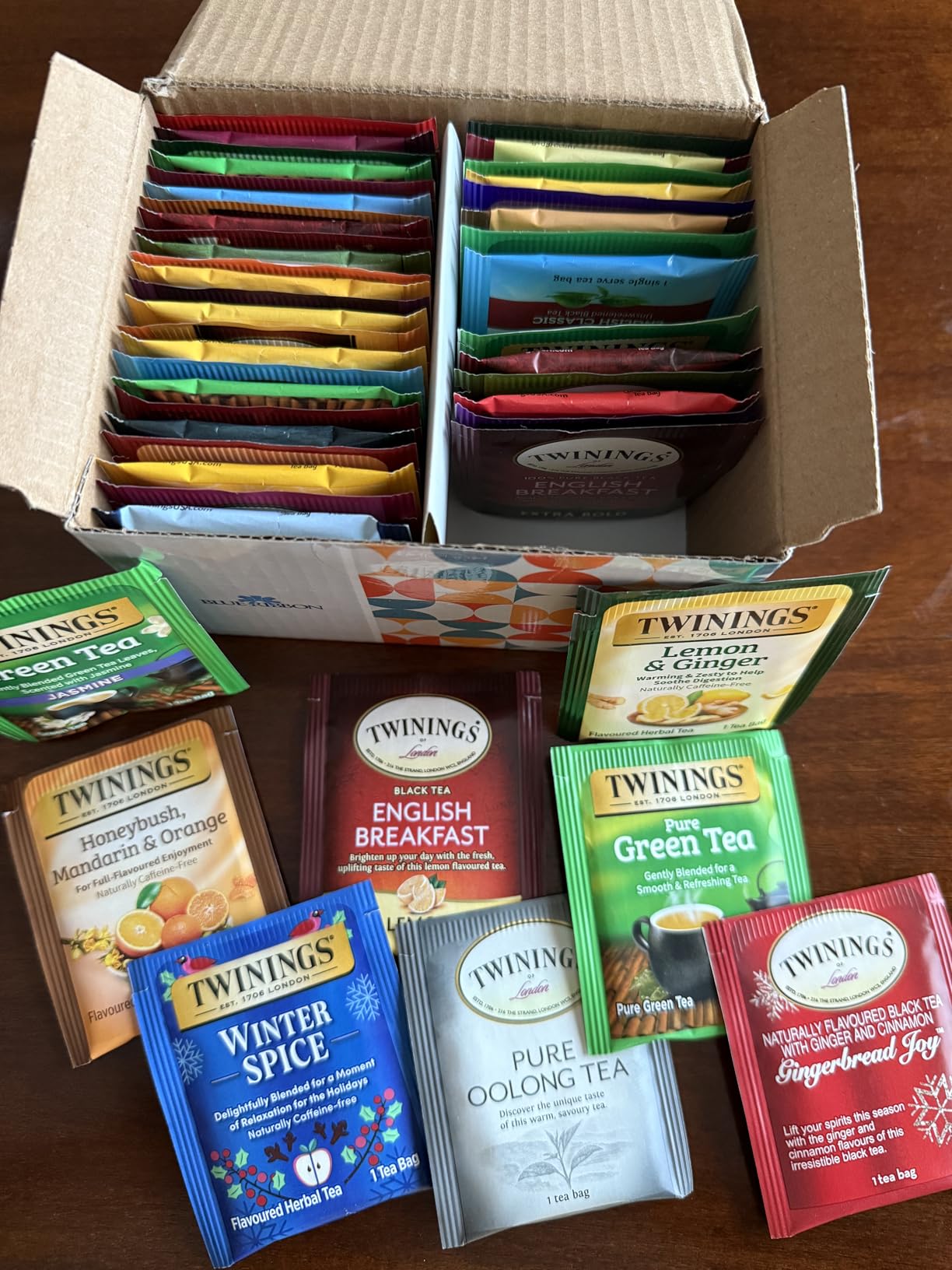 Twinings Tea Bag Sampler Assortment, Variety Pack (44 Count), 44 Unique Flavours for Tea Lovers: Women, Men, Couples, Family, Friends, Coworkers customer photo 1