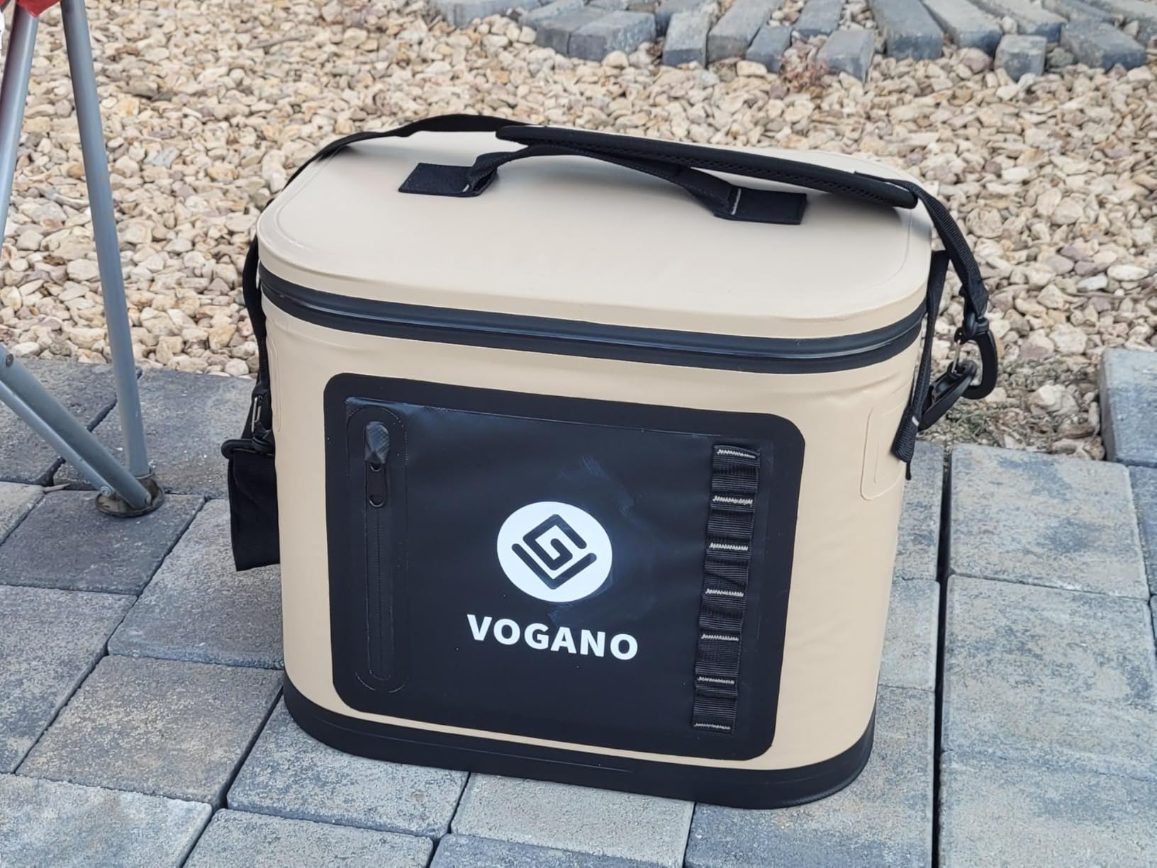 Vogano 40 Can Soft Cooler Bag - Insulated Leak-Proof Large Cooler Bag with Roll-Top Waterproof Seal | Portable Ice Chest for Camping, Beach, Travel, Picnics | 24HR Cold Retention customer photo 2