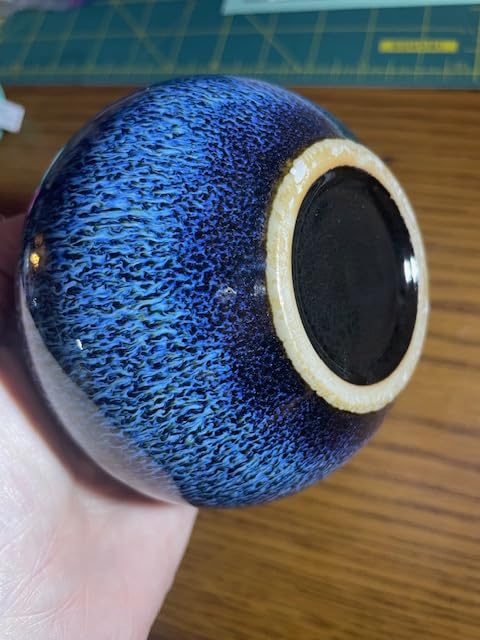 DUJUST Japanese Tea Canister, Kiln Altered Glaze Ceramic Tea Container with a Sealing Lid, Storage Jar for Loose Tea customer photo 2