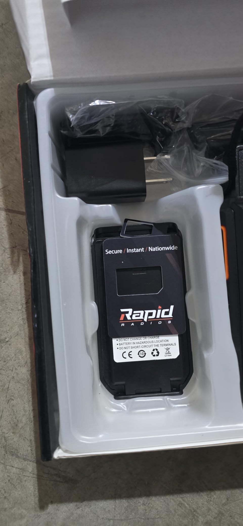 Rapid Radios G1 - Nationwide LTE Walkie-Talkies - Unlimited Range Cellular Push-to-Talk Two-Way Radios Set customer photo 1