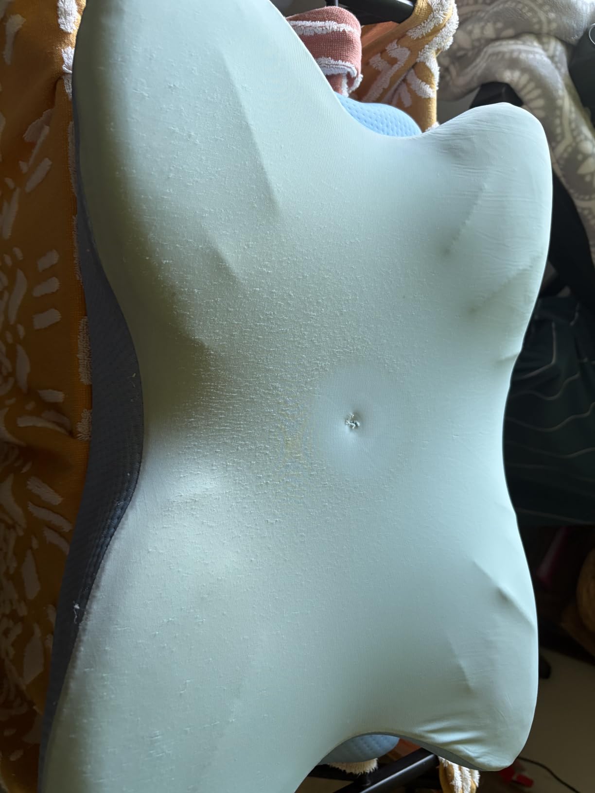 Derila Ergo Cervical Neck Pillow for Sleeping Pillow Contour Memory Foam Pillows for Back, Side Sleeper Pillows 21.25 x 14.17 x 4.72 inches | Pillows For Back, Side Sleeper Pillows 21.25 x 14.17 x 4.72 inches customer photo 2