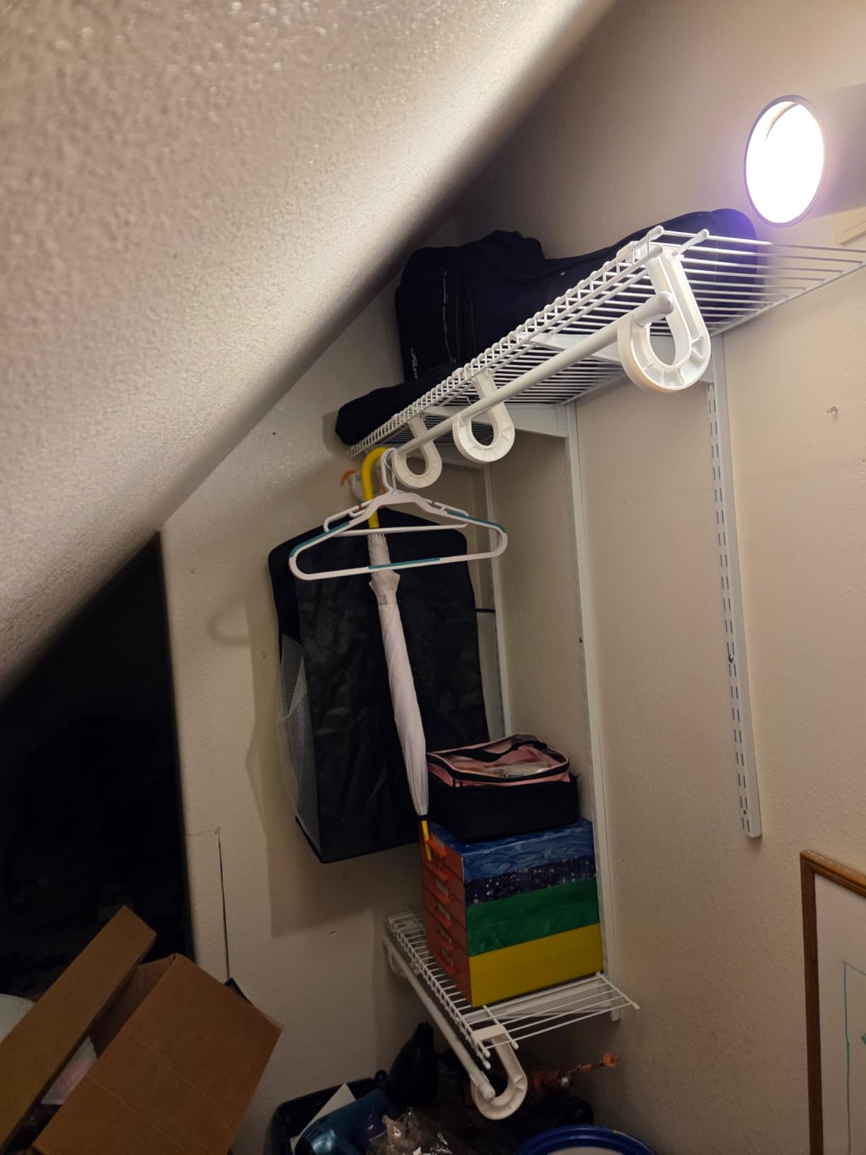 PROWORX 2-4 Ft. White Custom Insert Wire Closet Organizer System Kit customer photo 1
