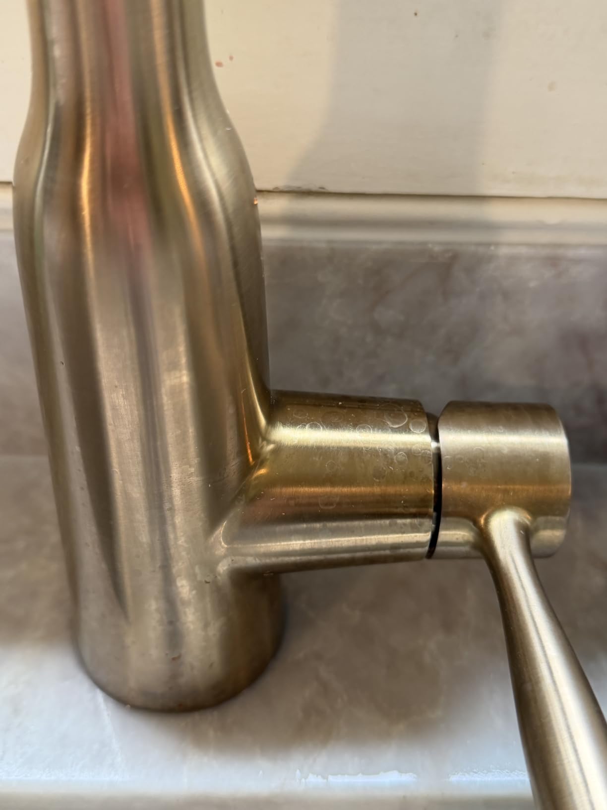 Moen Orivesi Stainless Pulldown Kitchen Faucet with Power Boost, Transitional Kitchen Faucet, One-Handle Single Hole High Arc, Easy Installation, Spot Resist Finish, 87891SRS customer photo 2