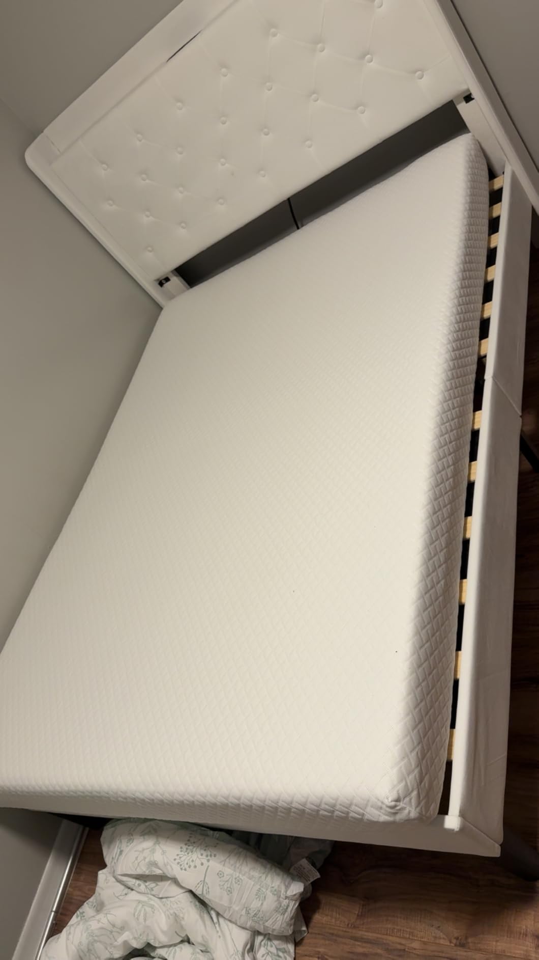 EGOHOME Twin XL Mattress 10 Inch, Gel Memory Foam Mattress, Medium Firm | Bed Mattress in A Box, Cooling Green Tea Gel, Pressure Relief, CertiPUR-US Certified, Fiberglass Free, 80''L x 38''W, White customer photo 2