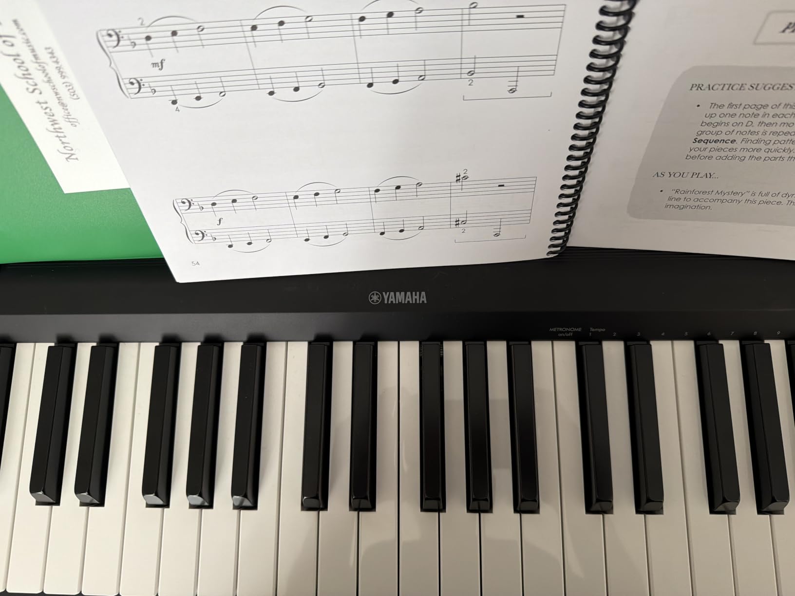 Yamaha P-145 88-Key Digital Piano with Weighted Keys, Compact Design, Bluetooth, Keyboard, Music Rest, Sustain Foot Switch, and Built-in Speakers for Home Practice or Travel customer photo 1