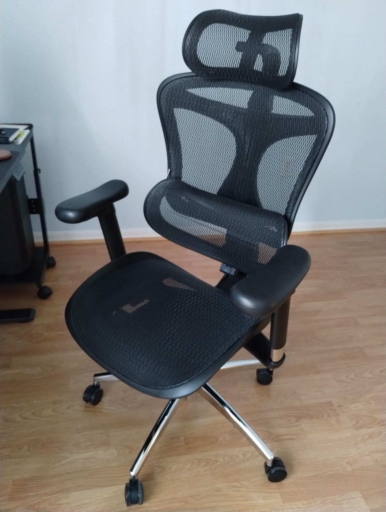 SIHOO Doro C300 Ergonomic Office Chair with Ultra Soft 3D Armrests | Dynamic Lumbar Support for Home Office Chair, Adjustable Backrest Desk Chair, Swivel Big & Tall Computer Chair, Grey customer photo 1
