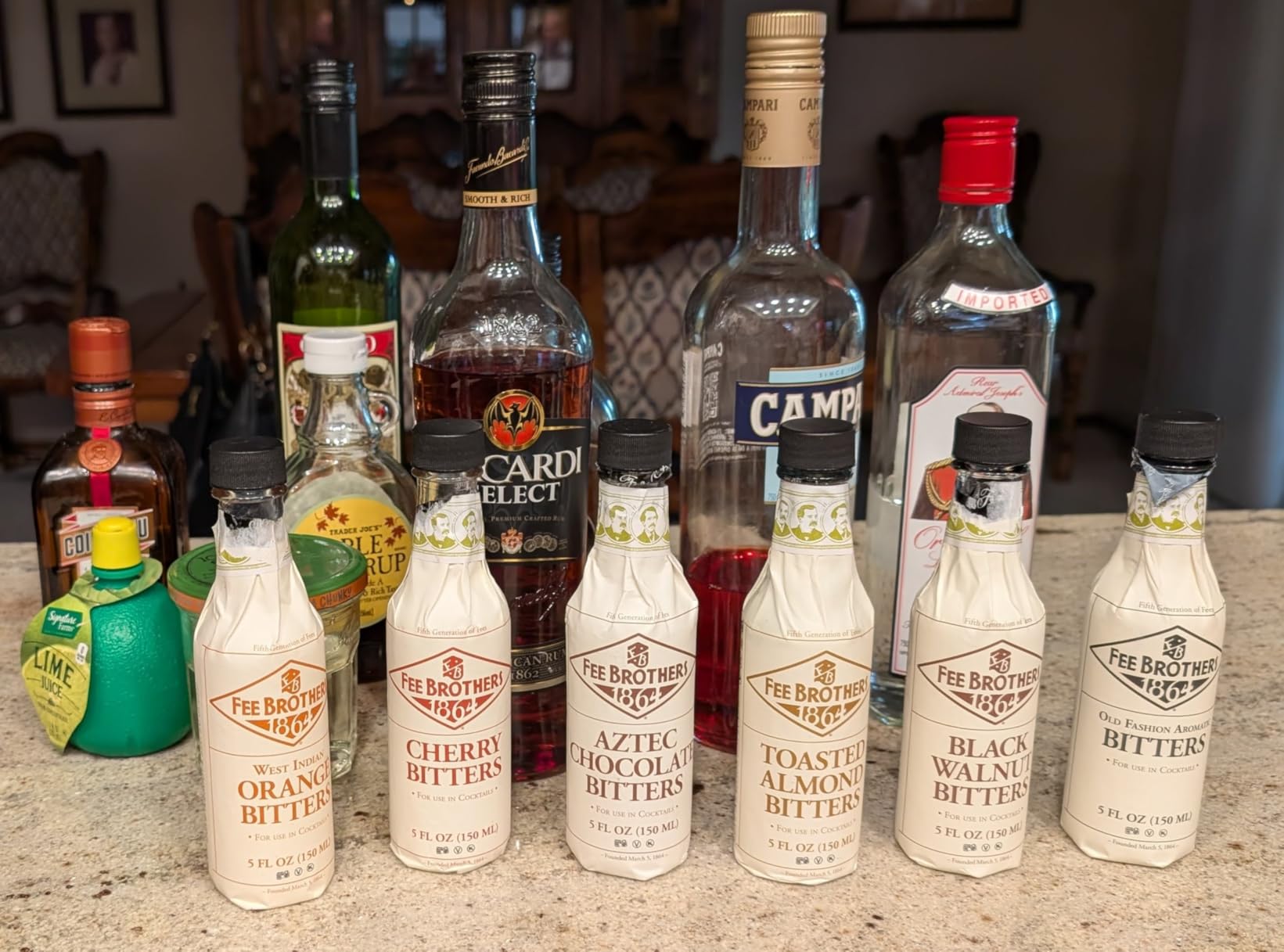 Fee Brothers Cocktail Bitters Variety Gift Pack, 5 fl oz (Pack of 6) customer photo 1
