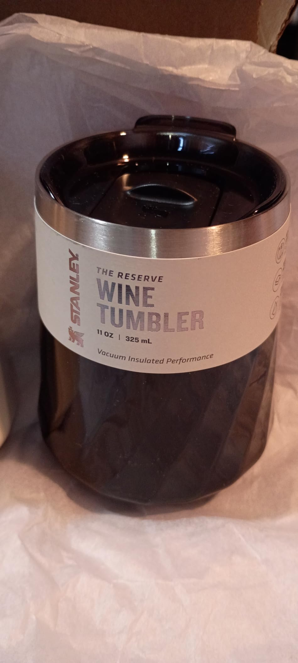 STANLEY Reserve Wine Tumbler | 11 oz Stainless Steel Travel Mug For Wine, Cocktails, Soda | Keeps Drinks Cold for Hours | BPA-Free | Rose Quartz Gloss customer photo 2