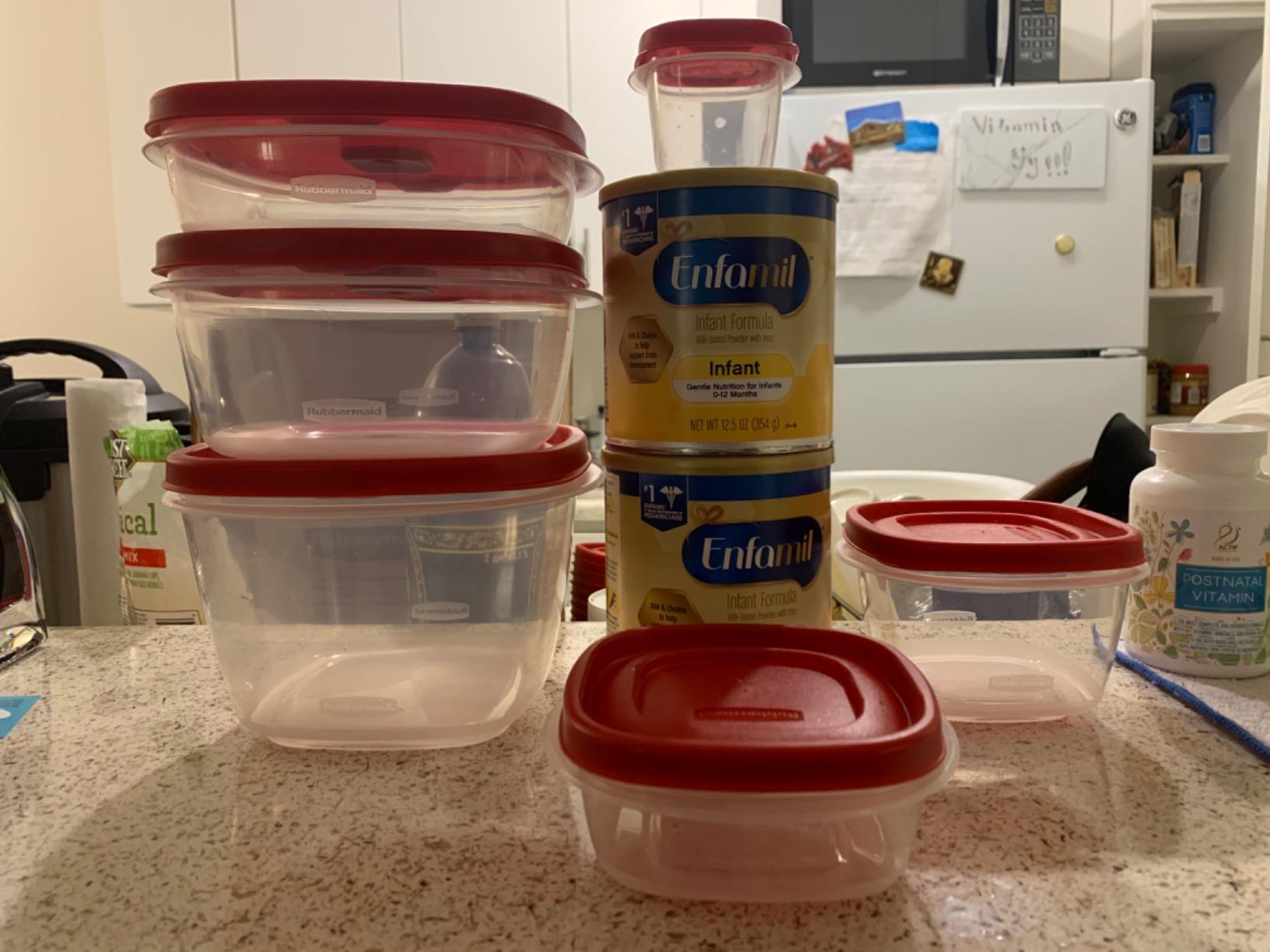 Rubbermaid EasyStore Containers, 44-Piece Set, Food Storage Containers with Lids customer photo 2