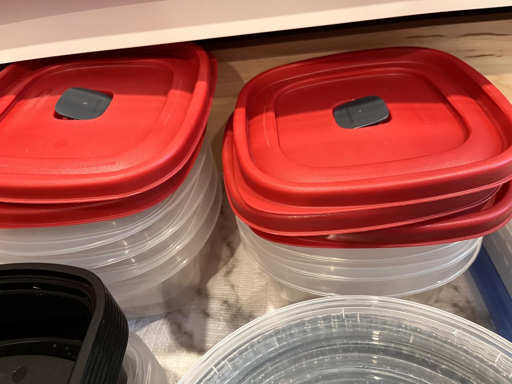 Rubbermaid EasyStore Large Containers, 18-Piece Set, Food Storage Containers with Lids customer photo 1