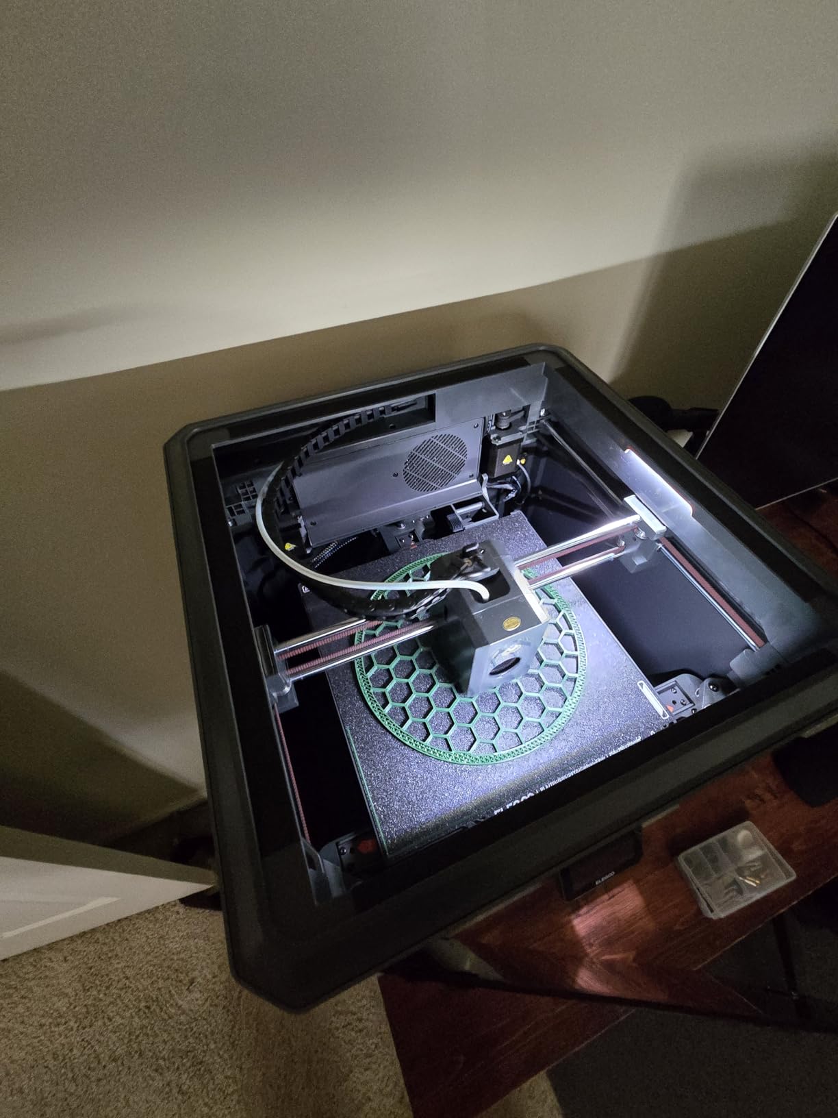 ELEGOO Centauri Carbon 3D Printer, CoreXY 500mm/s High Speed Printing with Auto Calibration, 320°C Nozzle and Built-in Camera, Ready to Print Out of the Box, 256x256x256mm Printing Size customer photo 1
