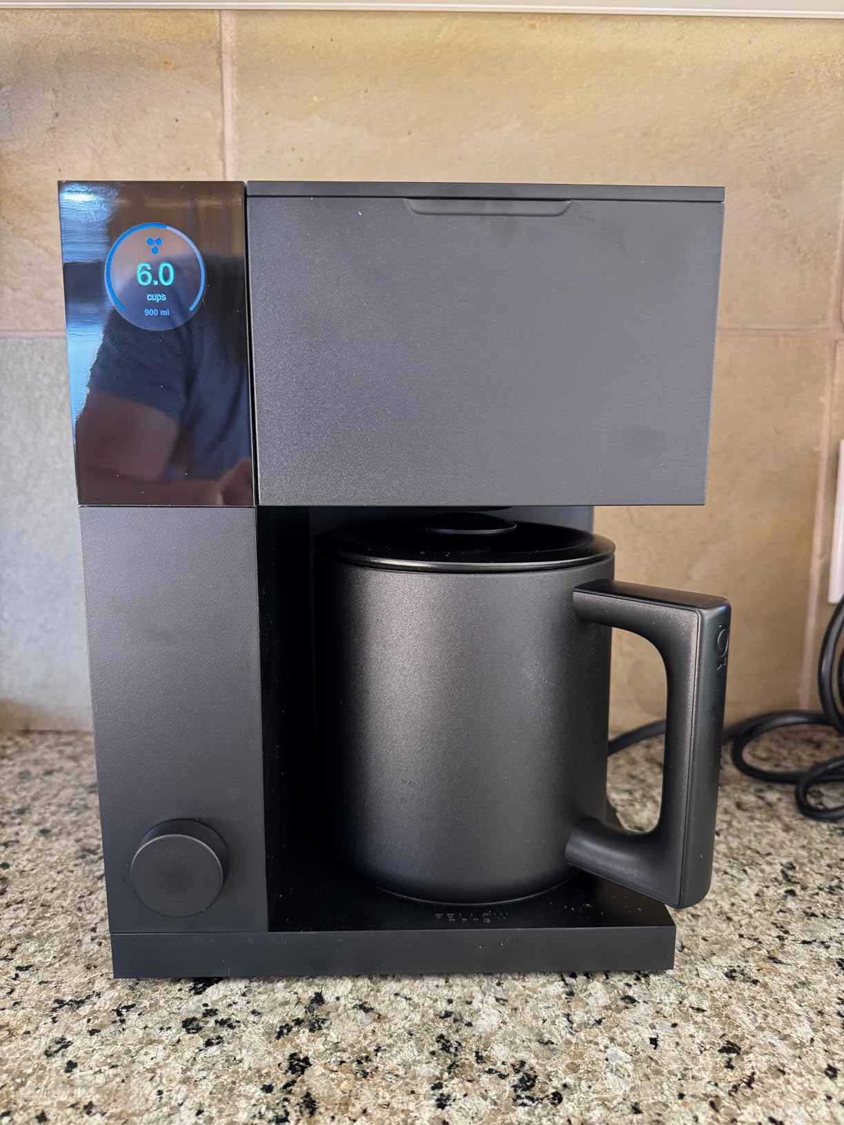 Fellow Aiden Precision Smart Drip Coffee Maker, 1-10 Cup, Thermal Carafe | Cold Brew Preset, App-Enabled Scheduling, Custom Brew Profiles, Bloom Cycle, Single Serve to Full Pot Brewing customer photo 2