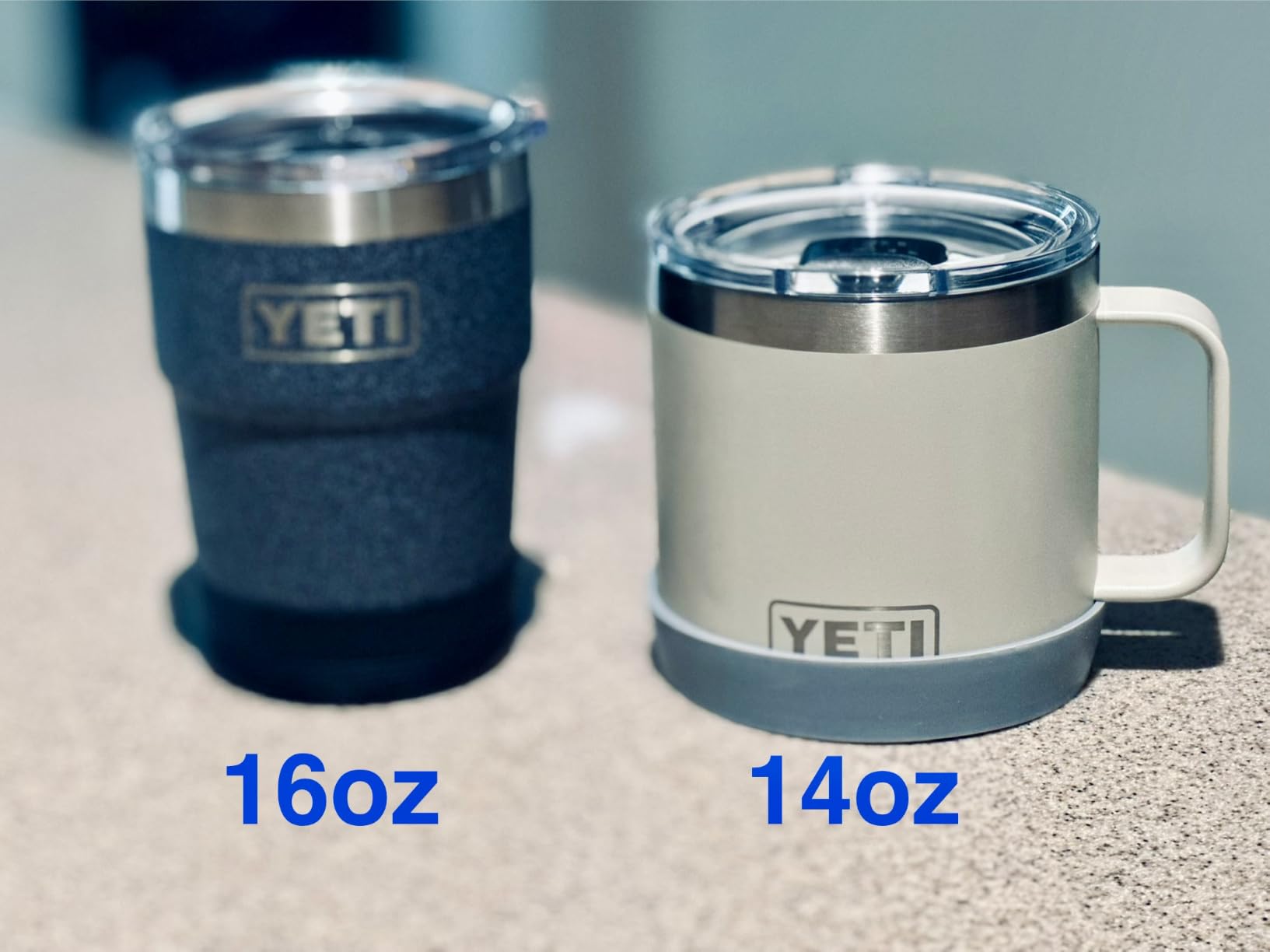 YETI Rambler 14 oz Ceramic Lined Stackable Mug, Cape Taupe customer photo 2