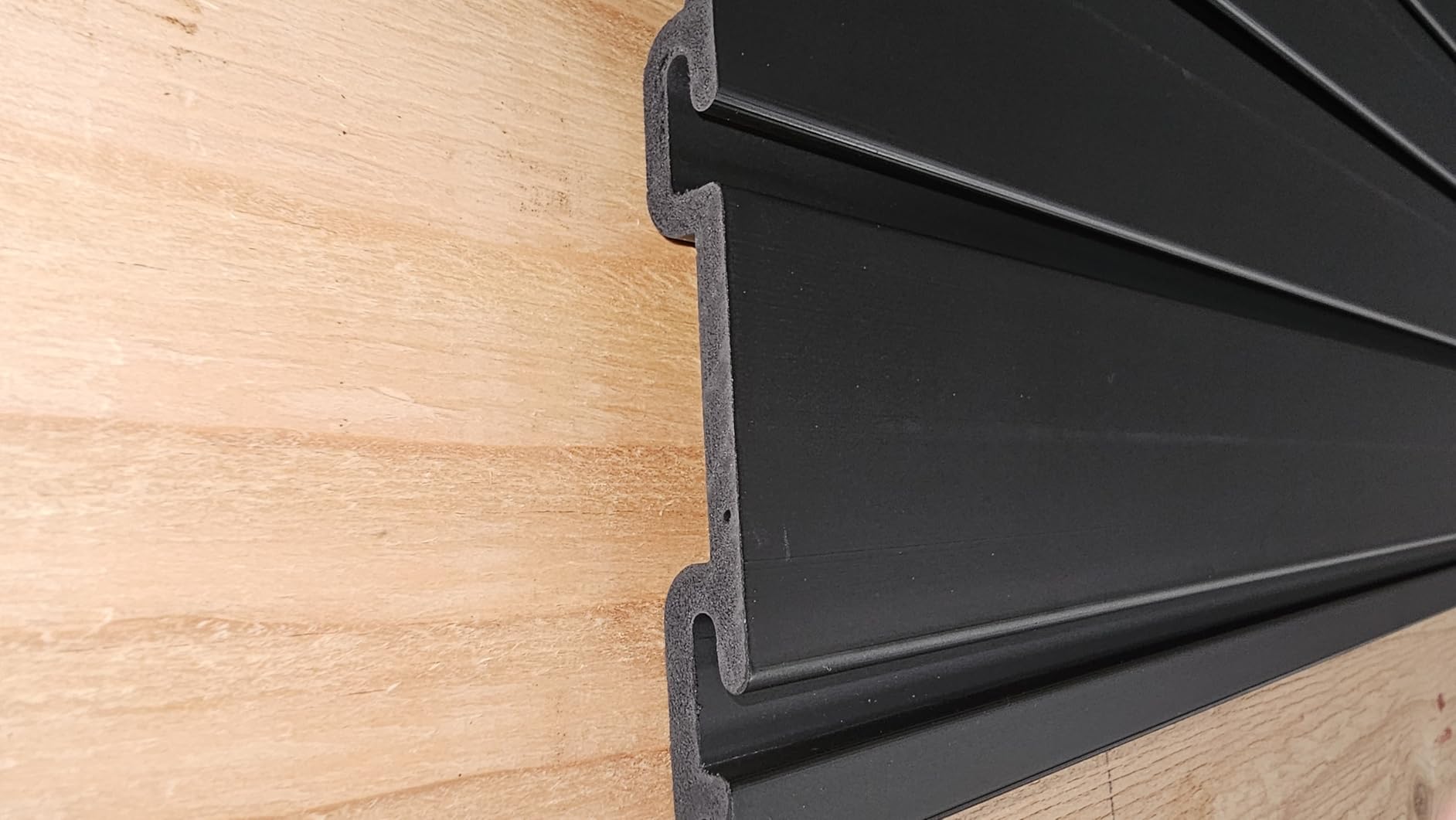 Brakki Slat Wall Paneling 4x8 Ft, Slatwall Garage Organizer Storage System customer photo 2