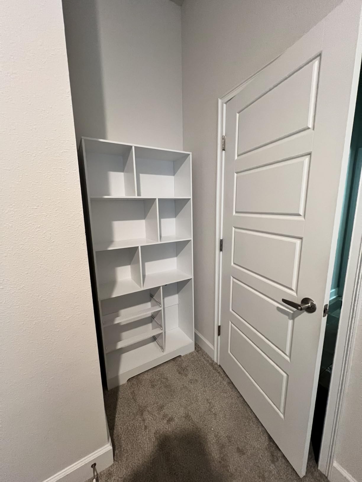 IRONCK 70.9-Inch Bookcase with Doors and 3 Drawers, White | 6 Open Cubes for Display and Storage, Ample Storage for Books and Decor, Suitable for Living Room, Home Office customer photo 1