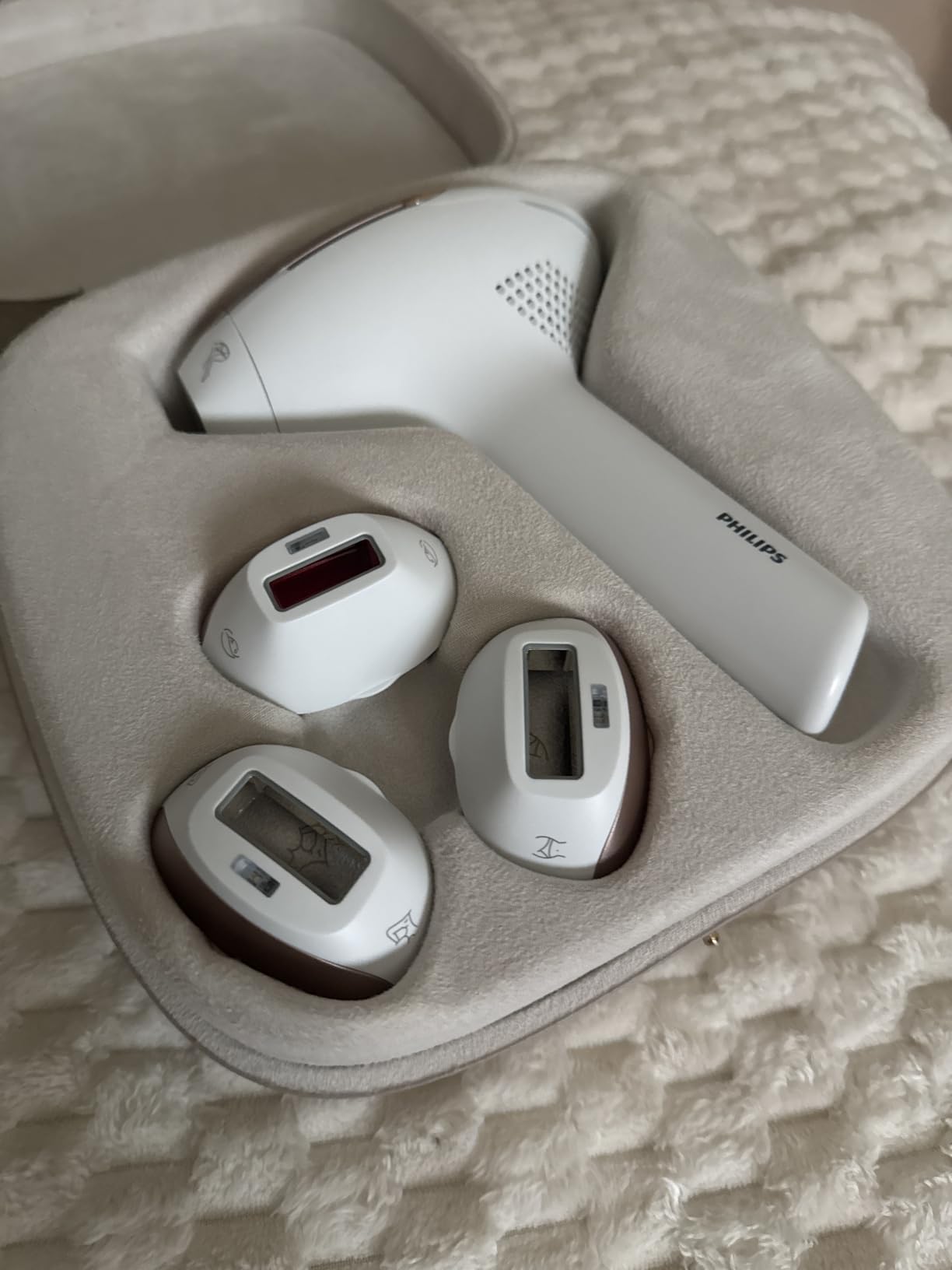 Philips Lumea IPL Salon-Like Laser Hair Removal for Women, Permanent Hair Reduction Device At Home for Face & Body, 5 Settings & Skin Sensors, BRI984/03 customer photo 1