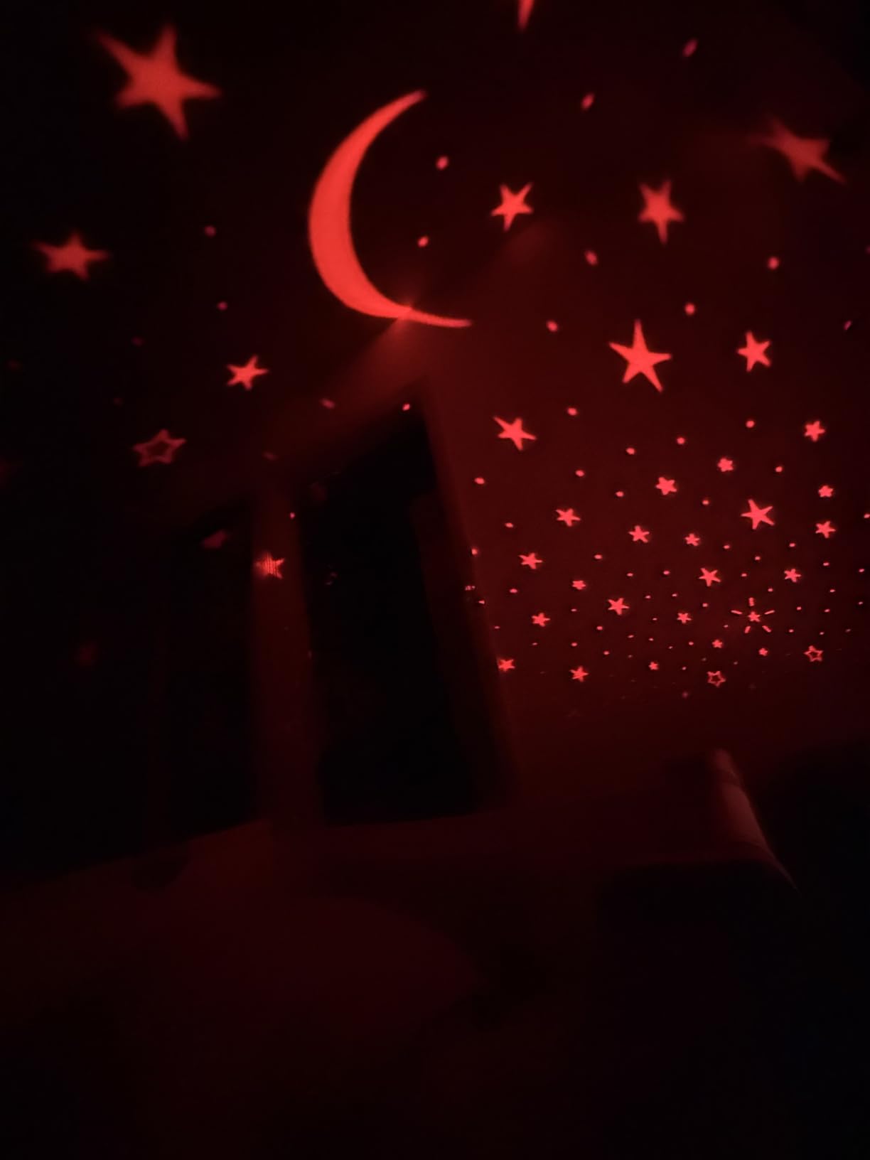 Baby Sound Machine Baby Night Light Projector with Star, 30 Soothing Sounds White Noise Machine for Sleep, 31 Color | 4 Films Sleep Trainer, Remote+Timer+3 Brightness Sensory Light for Autism Toys customer photo 2