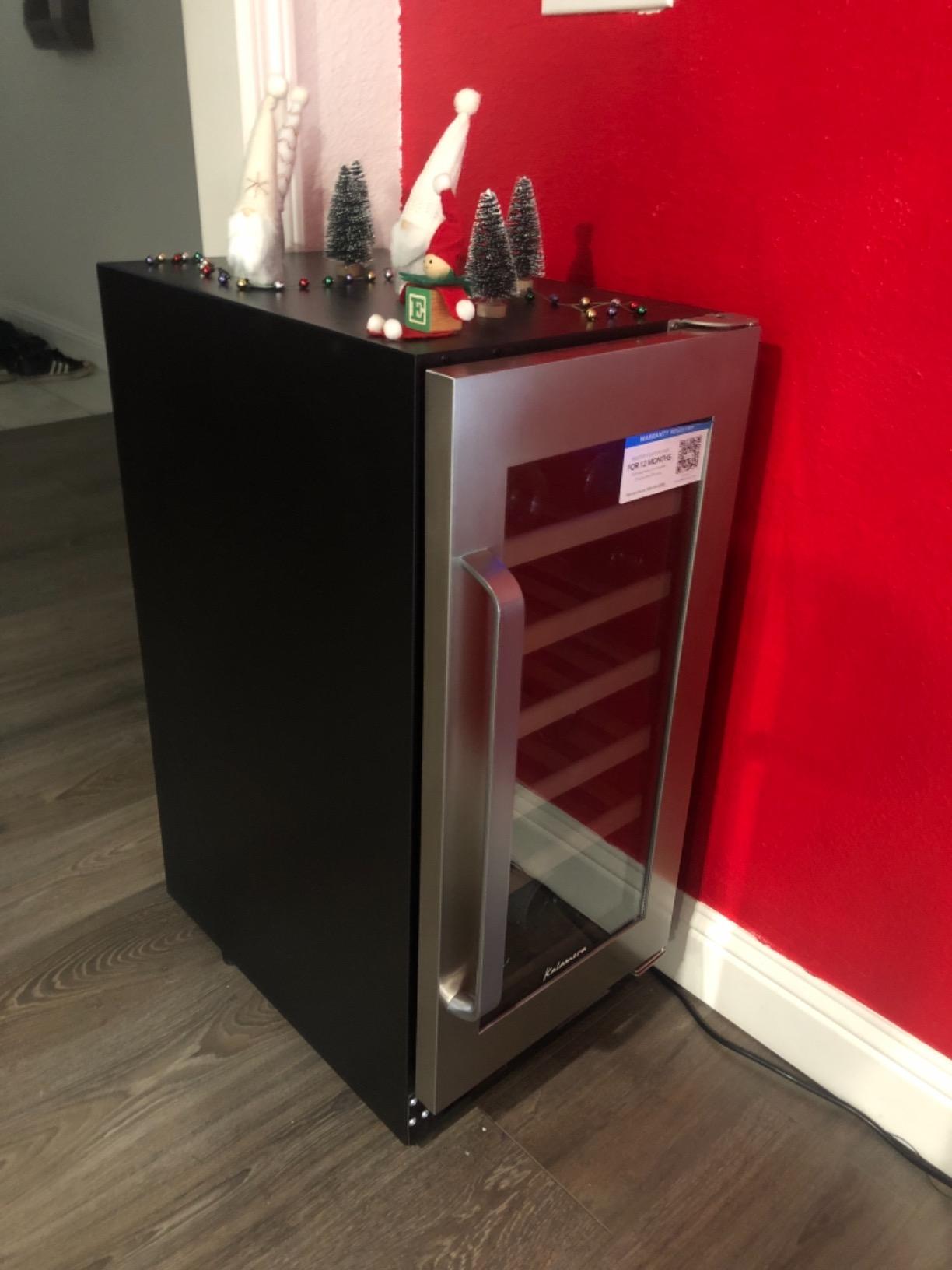 Kalamera Mini Fridge 24 Inch Undercounter Beverage and Wine Cooler customer photo 2