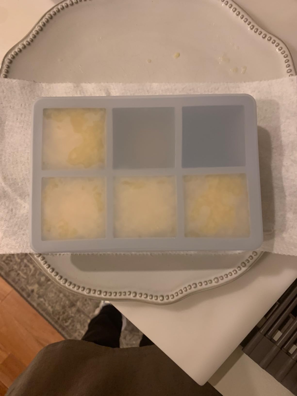 Large Ice Cube Tray for Whiskey: FDDBI Silicone Ice Cube Trays with Lid - 2Pack Big Square Old Fashioned Ice Cube Maker for Cocktail - 2inch Huge Cubed Ice Trays for Whisky customer photo 1