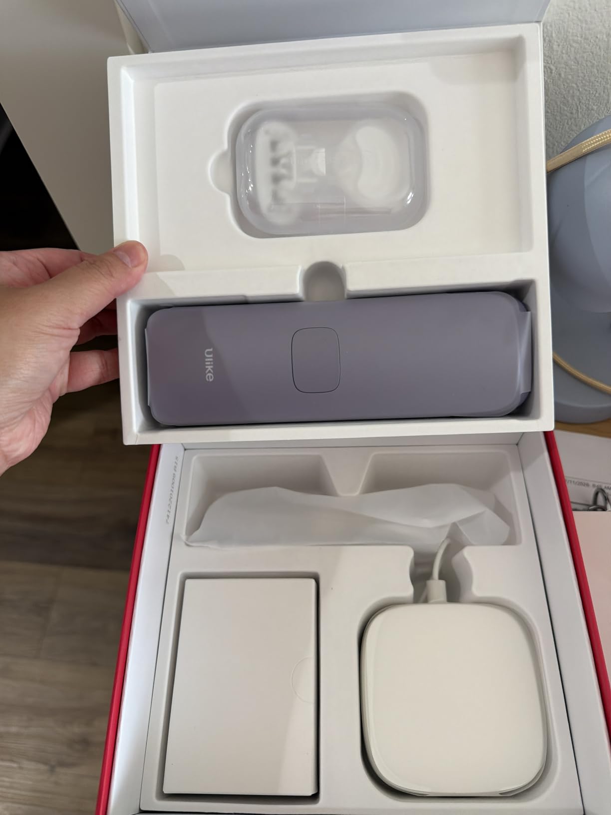 Ulike Laser Hair Removal Device Air 4 Ipl Gift for Women and Men, Ice Cool and Permanent Hair Reduction for Nearly Painless, USHR Mode Hair Removal in 10mins from Home customer photo 1