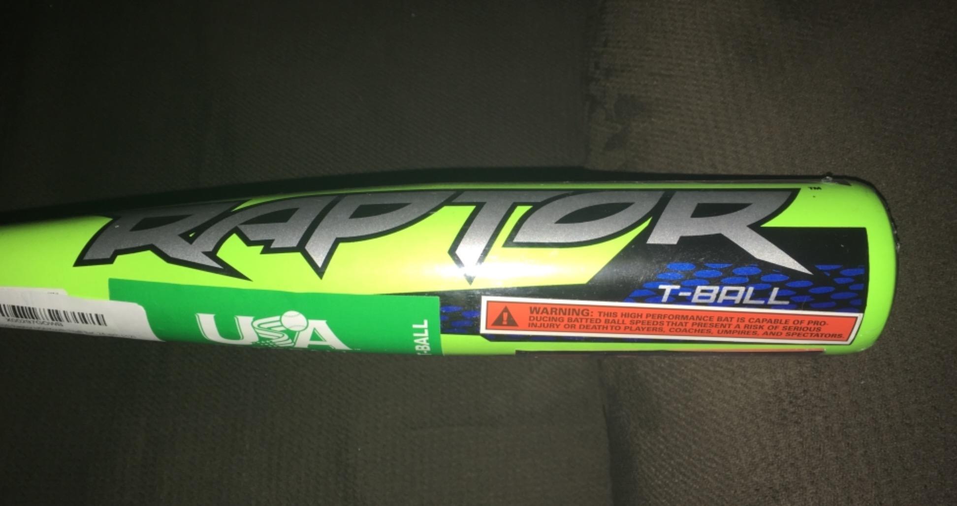 Rawlings | Raptor T-Ball Bat | USA | -12 Drop | 2 1/4