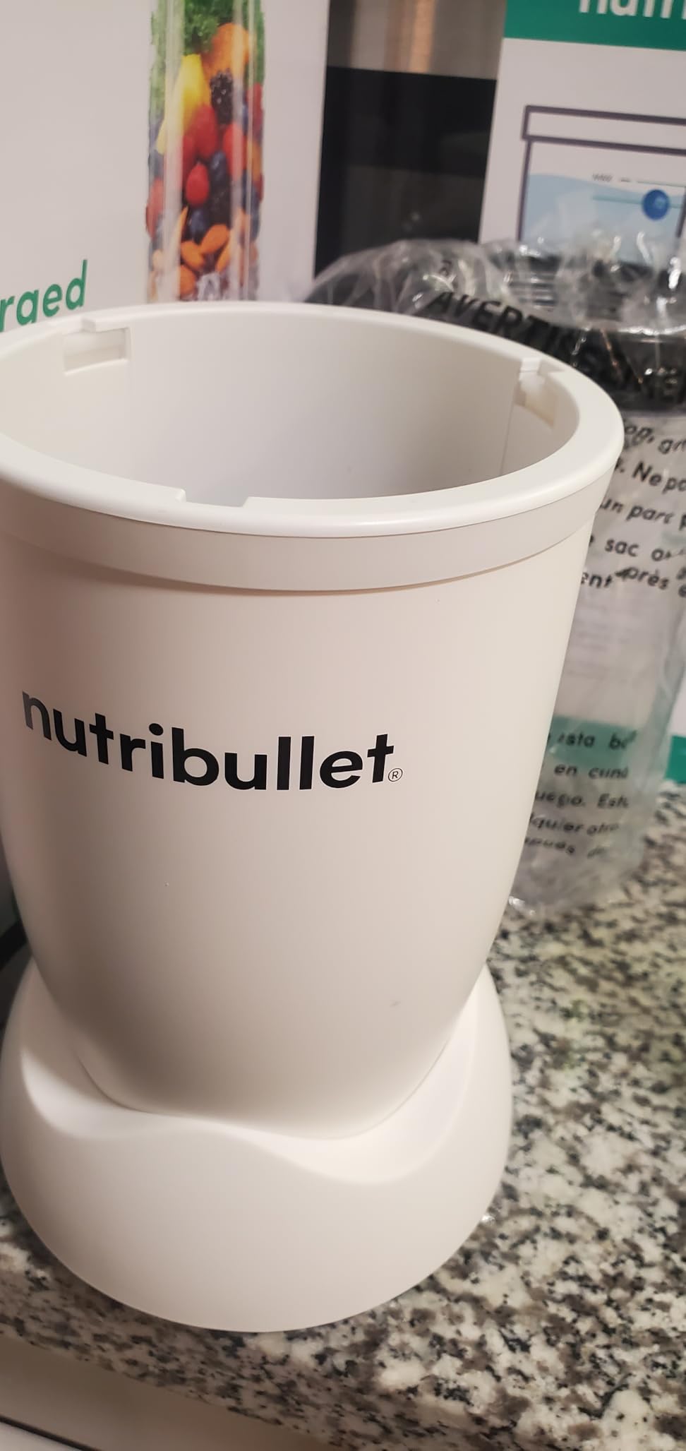 NutriBullet Pro Personal Blender, 900 Watt, Matte Black, NB9-0901AK customer photo 1