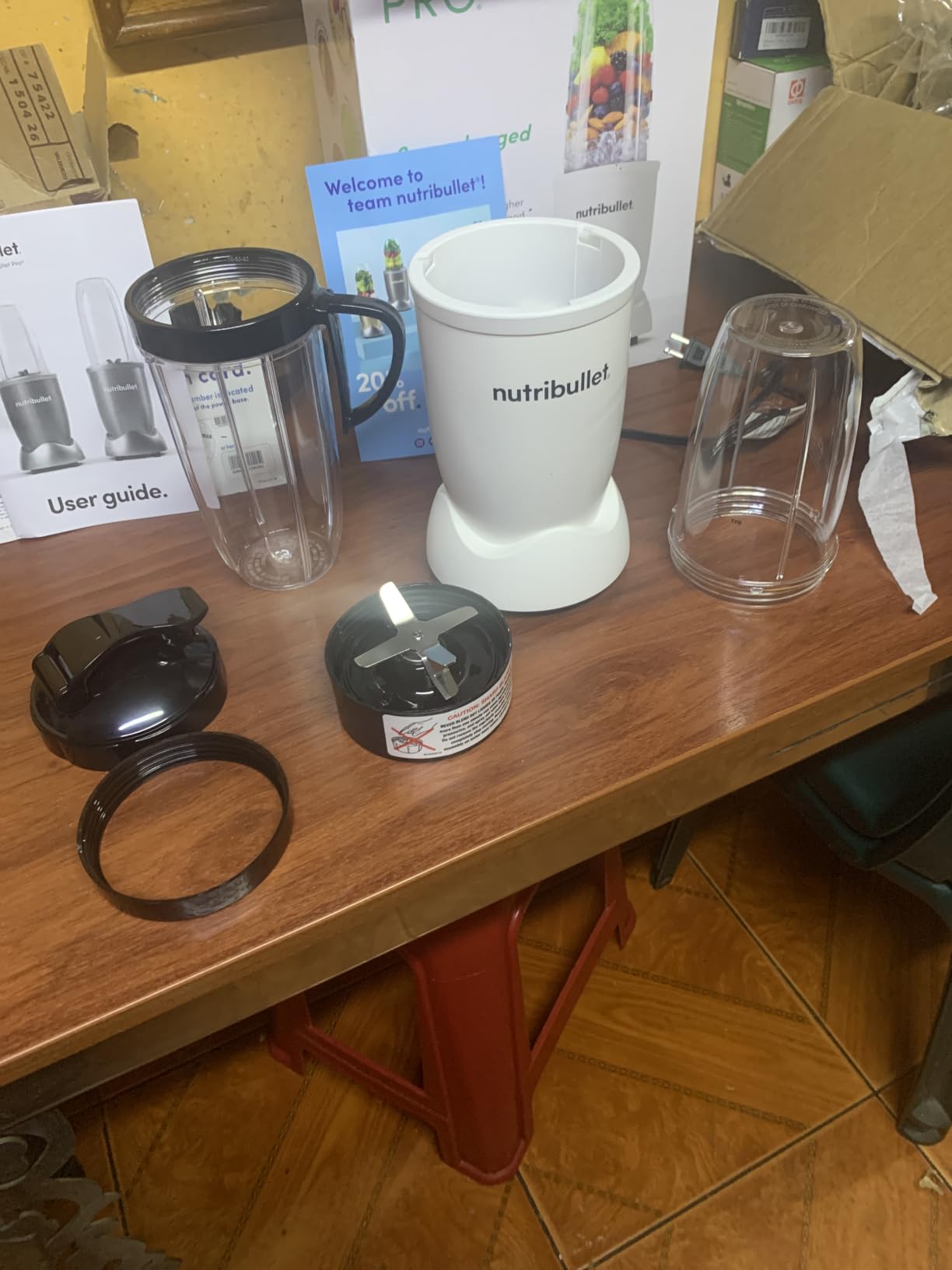 NutriBullet Pro Personal Blender, 900 Watt, Matte Black, NB9-0901AK customer photo 2