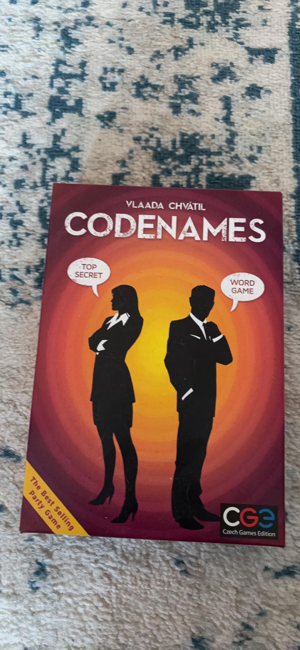 CGE Codenames Board Game (2nd Edition) | The Top Secret Word Association Party Game for Friends & Family Game Nights, 4+ Players customer photo 2