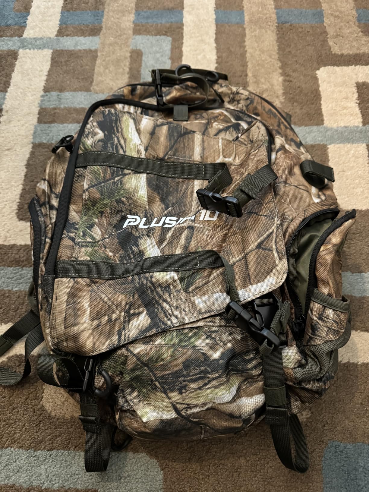 PLUSINNO Hunting Backpack for Hunting Essentials, 45L Waterproof Hunting Gear with Rain Cover, & Padded Scabbard Carry System For Deer Hunt Accessories, Hunt Gift For Men customer photo 2