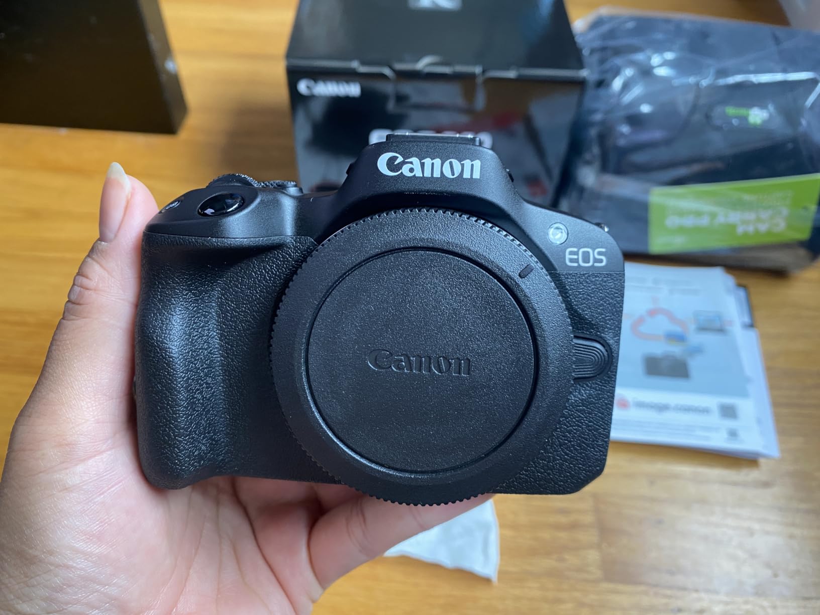 Canon EOS R50 Mirrorless Camera with 18-45mm Lens (5811C012) Bundle customer photo 1