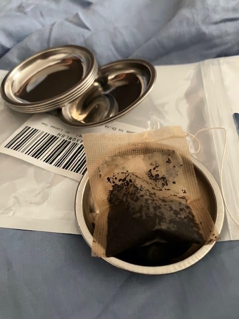 Hemobllo 6pcs Stainless Steel Tea Bag Holders 2.4