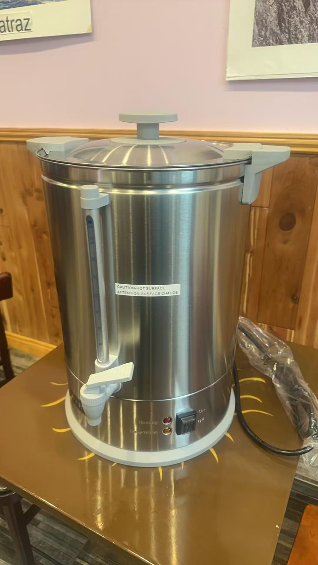 SYBO 120 Cup Commercial Coffee Urn, 18 L Large Coffee Maker customer photo 1