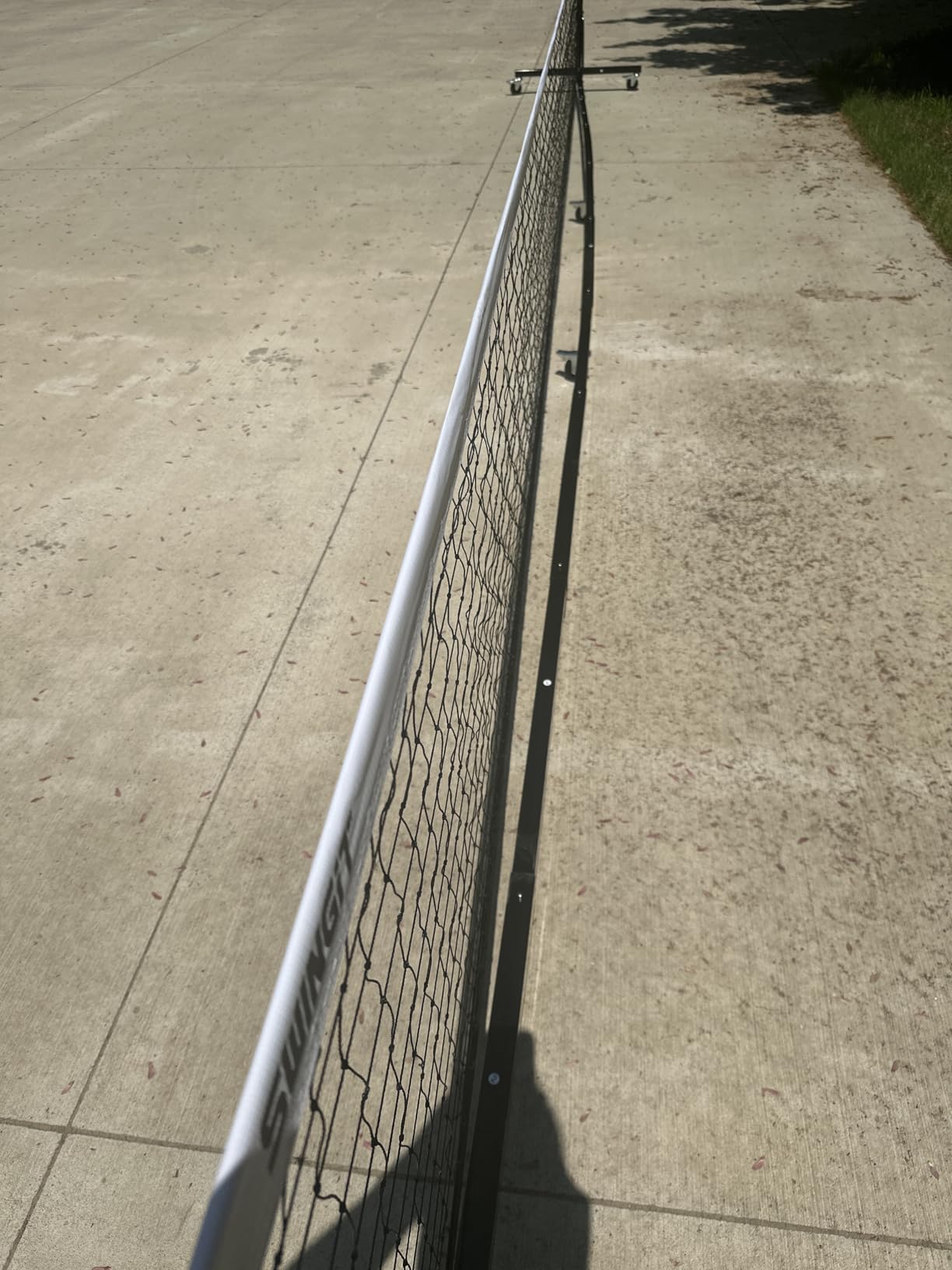 Pro Pickleball Net with Wheels, Hand Crank Tension System, 22ft Tournament IFP Regulation Size, Heavy Duty Frame, Anti-Sag, Locking Wheels, Perfect for Outdoor Court & Indoor Gym customer photo 1