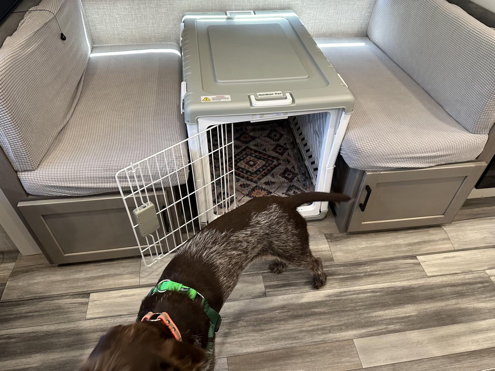 Collapsible Dog Crate for Medium/Small Dogs - 28
